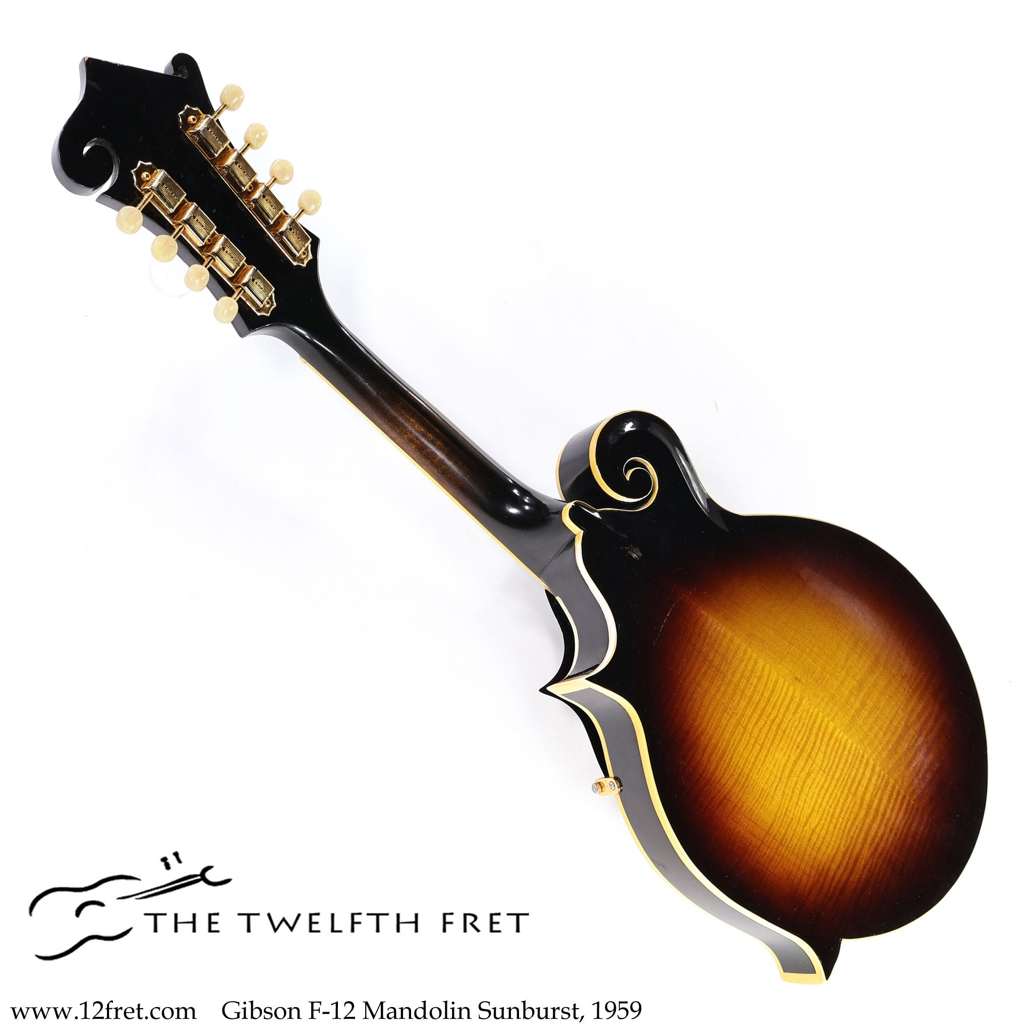 Gibson F-12 Mandolin Sunburst, 1959 - The Twelfth Fret