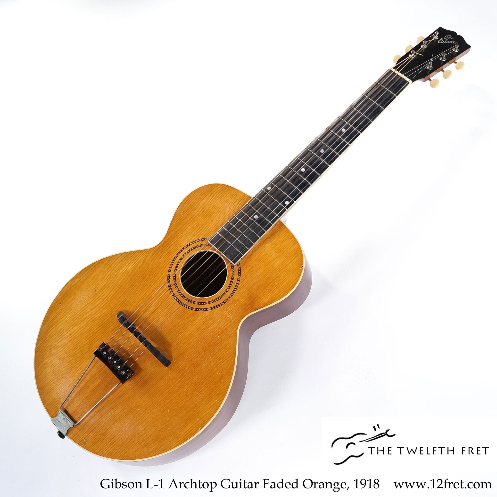 Gibson L-1 Archtop Guitar Faded Orange, 1918 - The Twelfth Fret