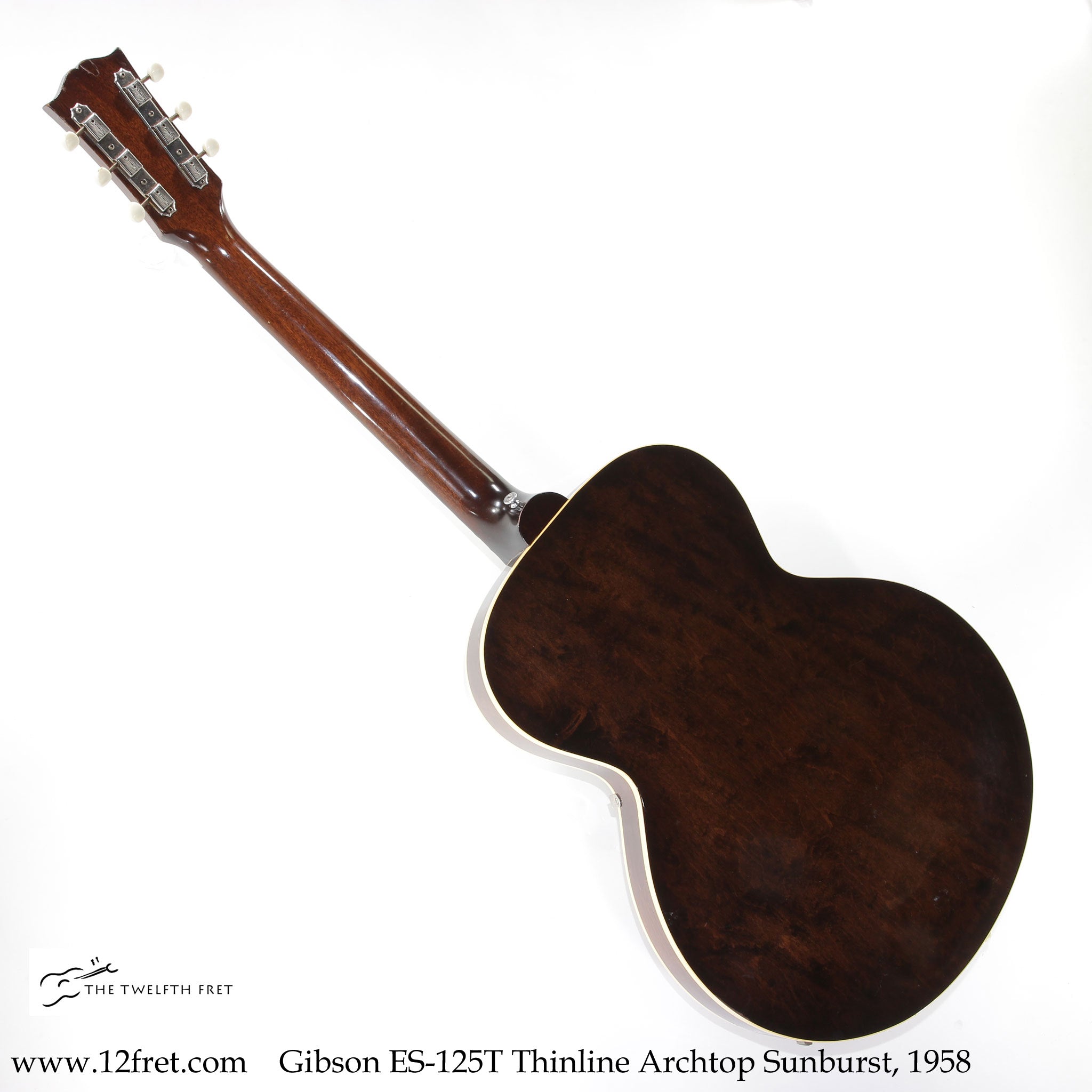 Gibson ES-125T Thinline Archtop Sunburst, 1958 - The Twelfth Fret