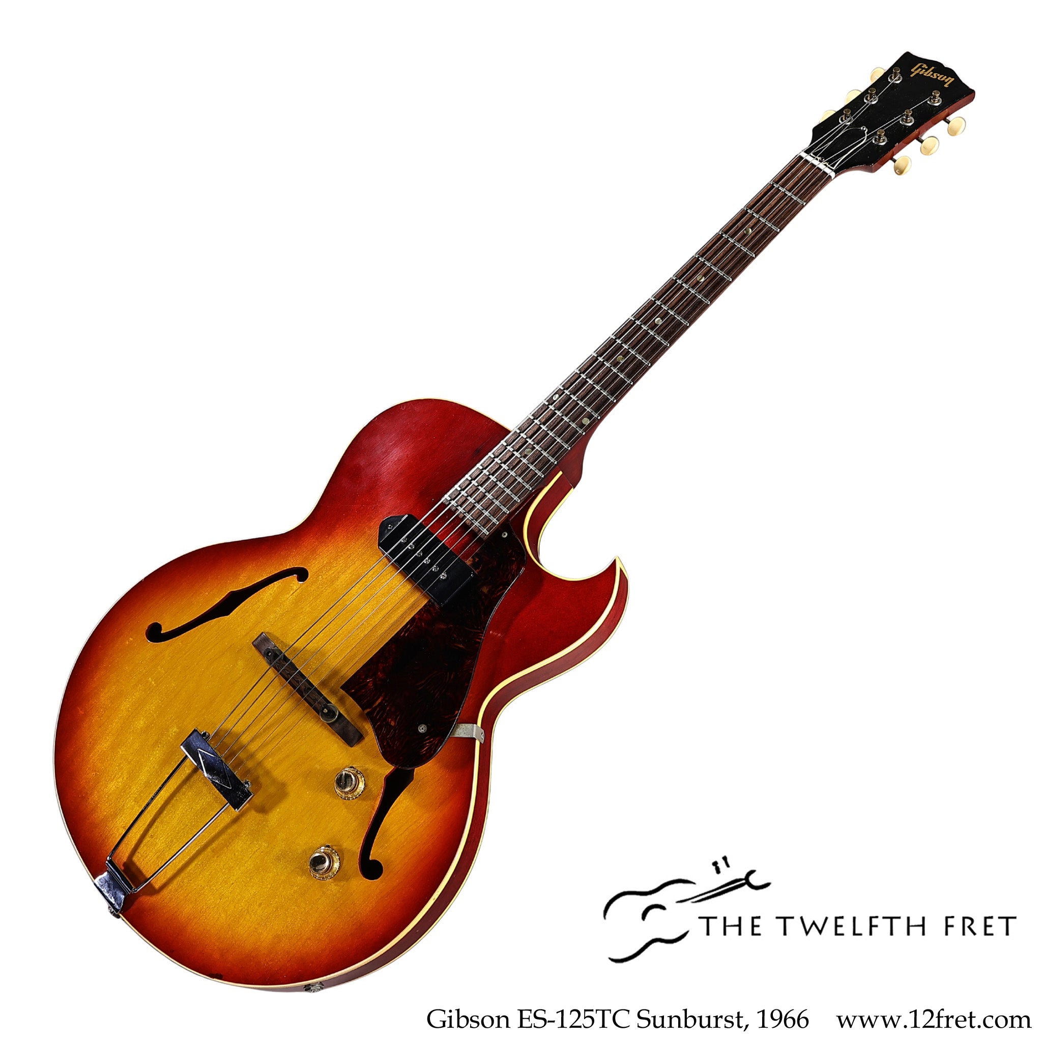 Gibson ES-125TC Sunburst, 1966 - The Twelfth Fret