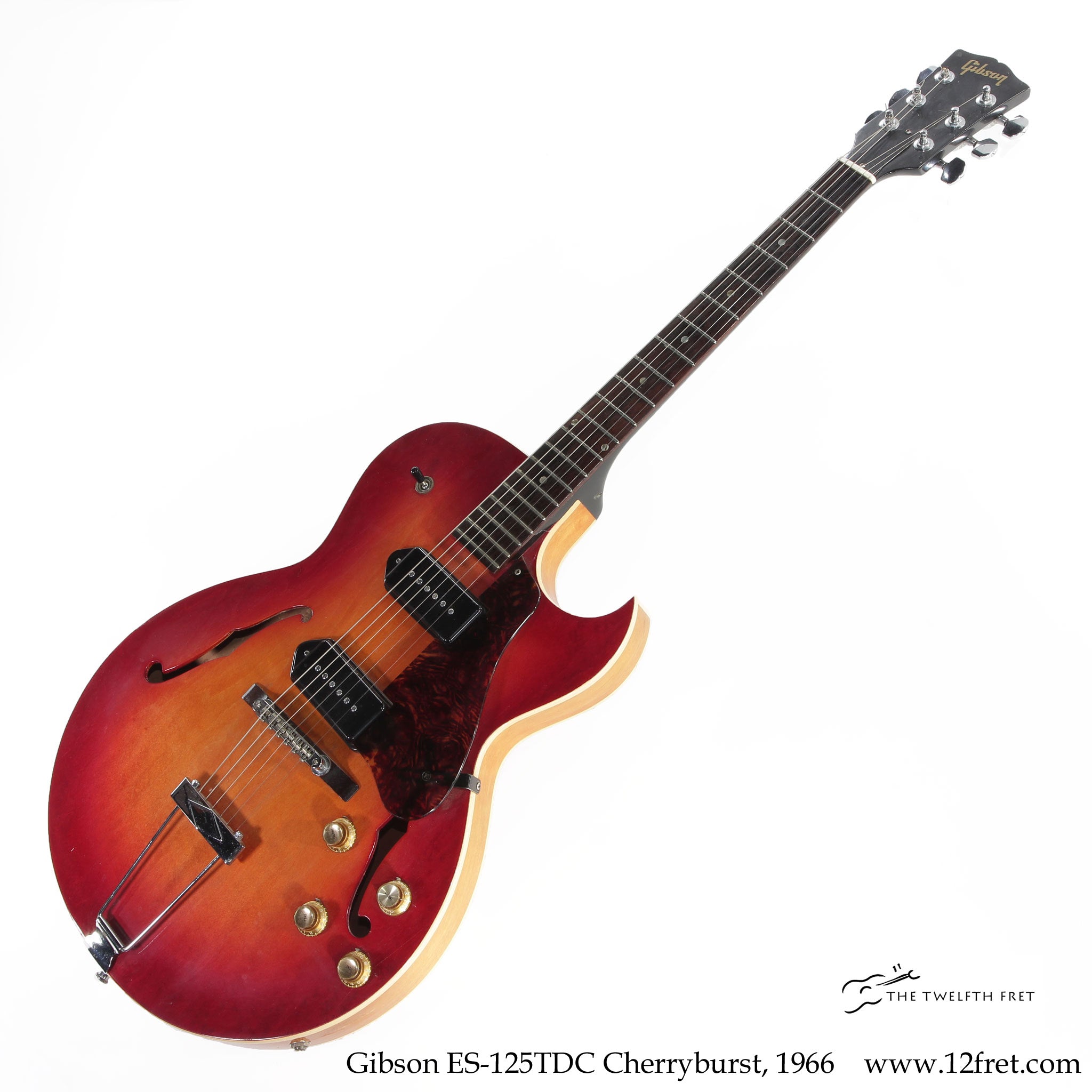 Gibson ES-125TDC Cherryburst, 1966 - The Twelfth Fret