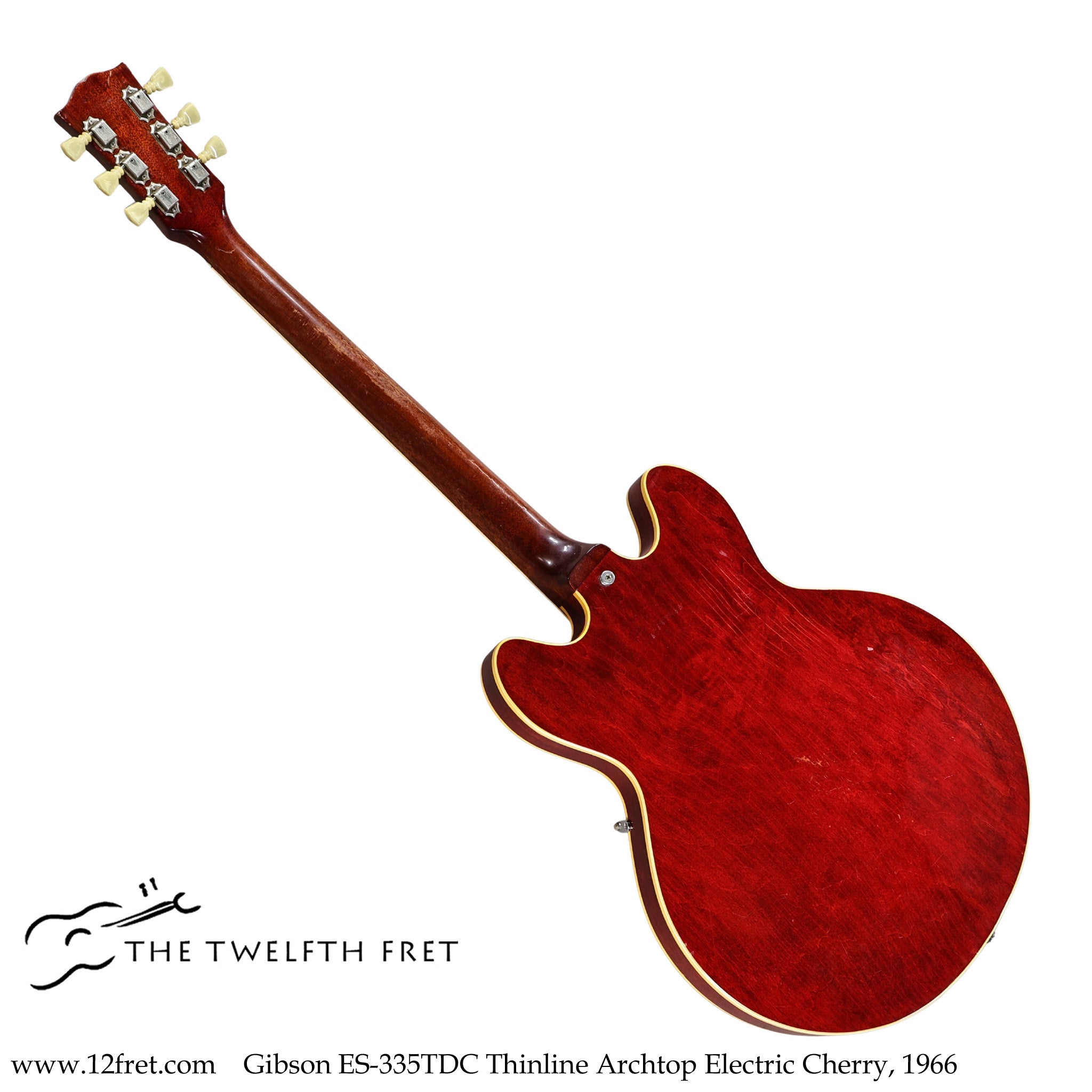 Gibson ES-335TDC Thinline Archtop Electric Cherry, 1966 - The Twelfth Fret