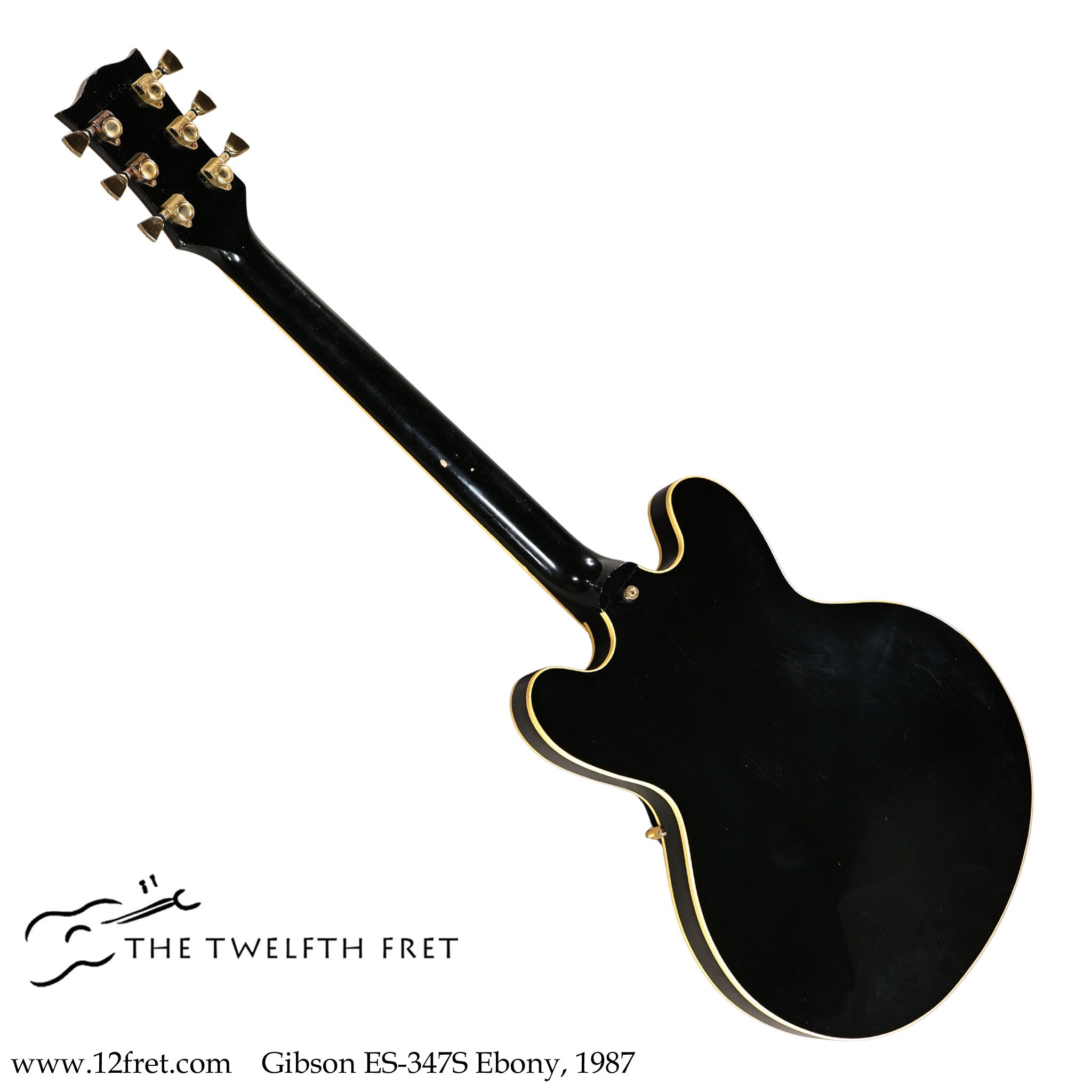 Gibson ES-347S Ebony, 1987 - The Twelfth Fret