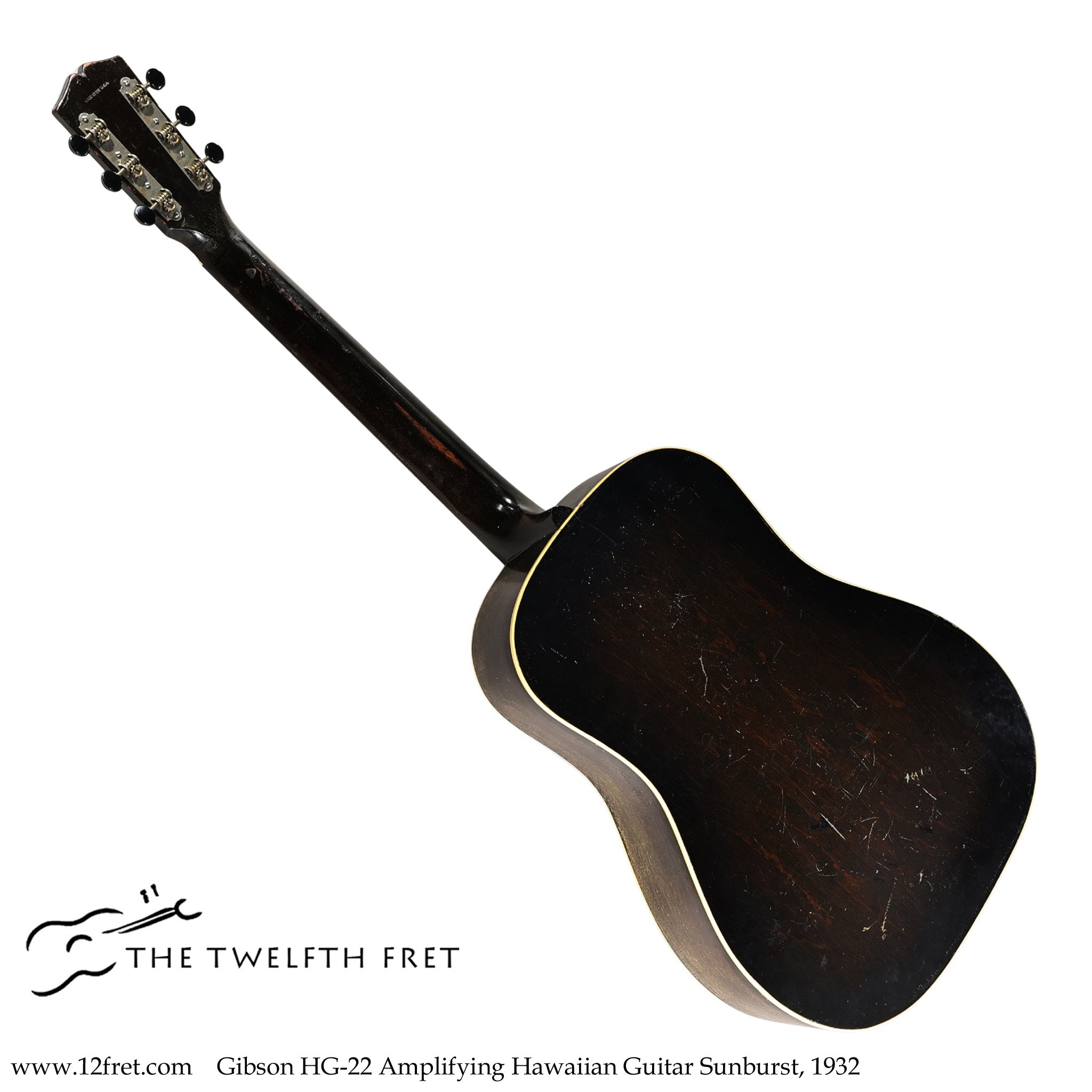 Gibson HG-22 Amplifying Hawaiian Guitar Sunburst, 1932 - The Twelfth Fret