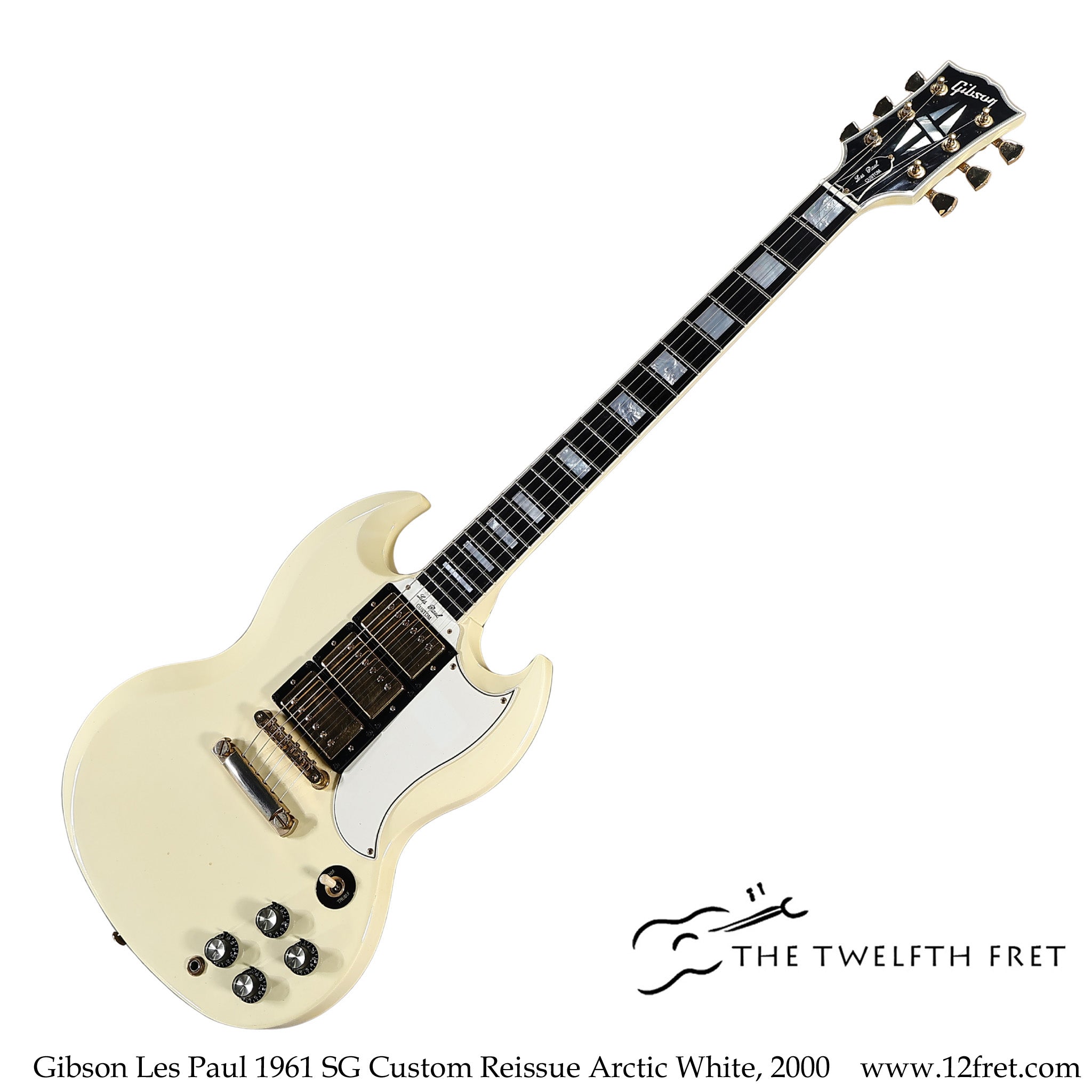 Gibson Les Paul 1961 SG Custom Reissue Arctic White, 2000 - The Twelfth Fret