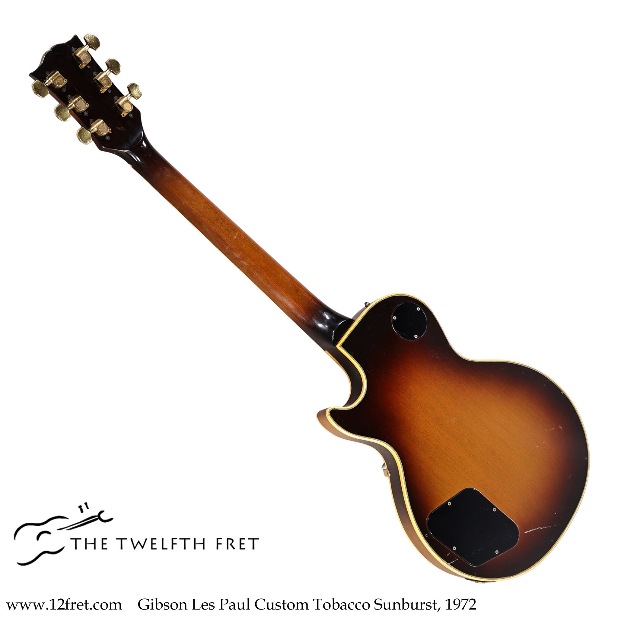 Gibson Les Paul Custom Tobacco Sunburst Electric Guitar, 1972 - The Twelfth Fret