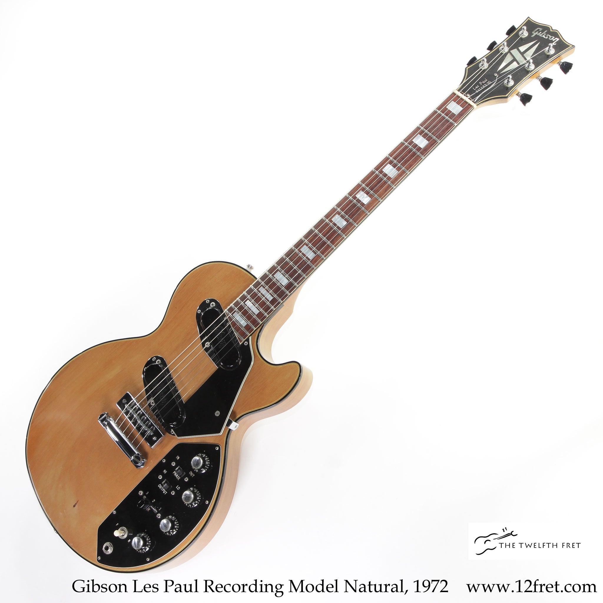 Gibson Les Paul Recording Model Natural, 1972 - The Twelfth Fret