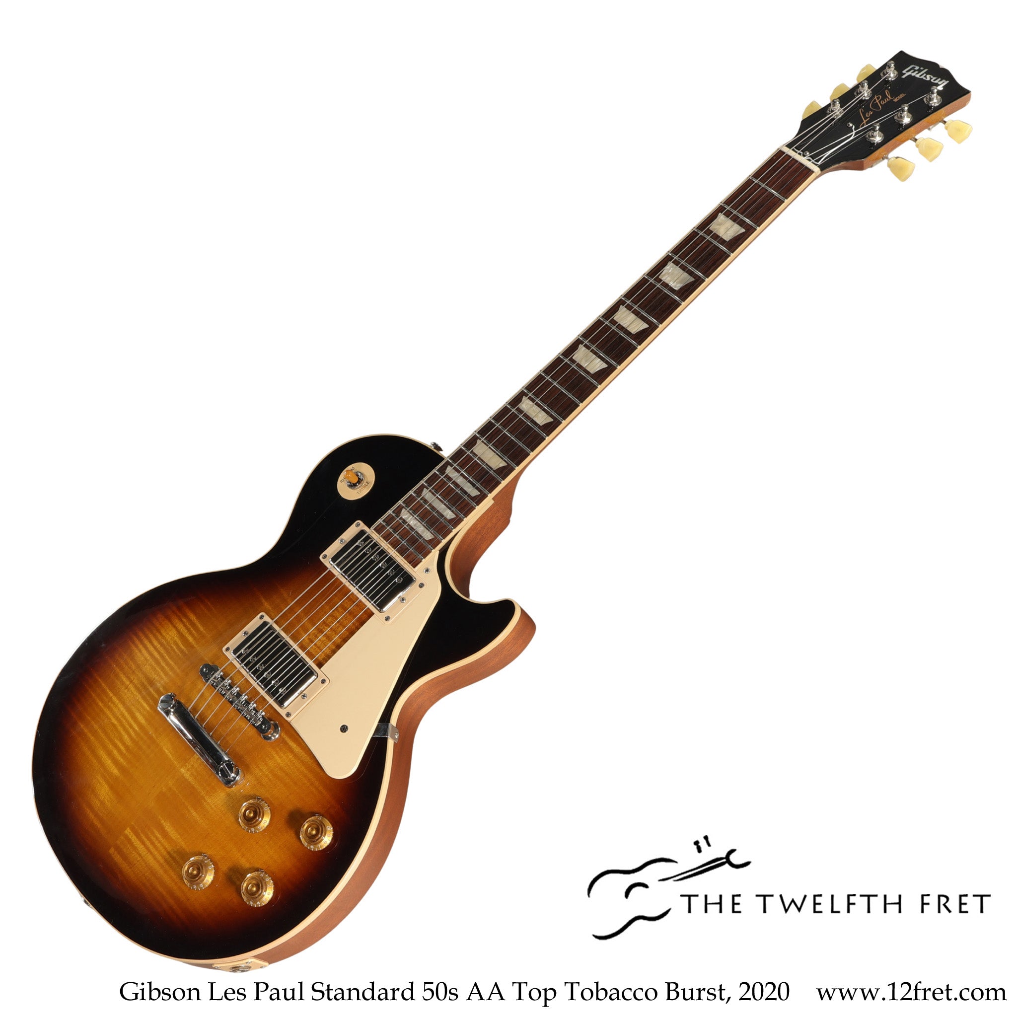 Gibson Les Paul Standard 50s AA Top Tobacco Burst, 2020 - The Twelfth Fret
