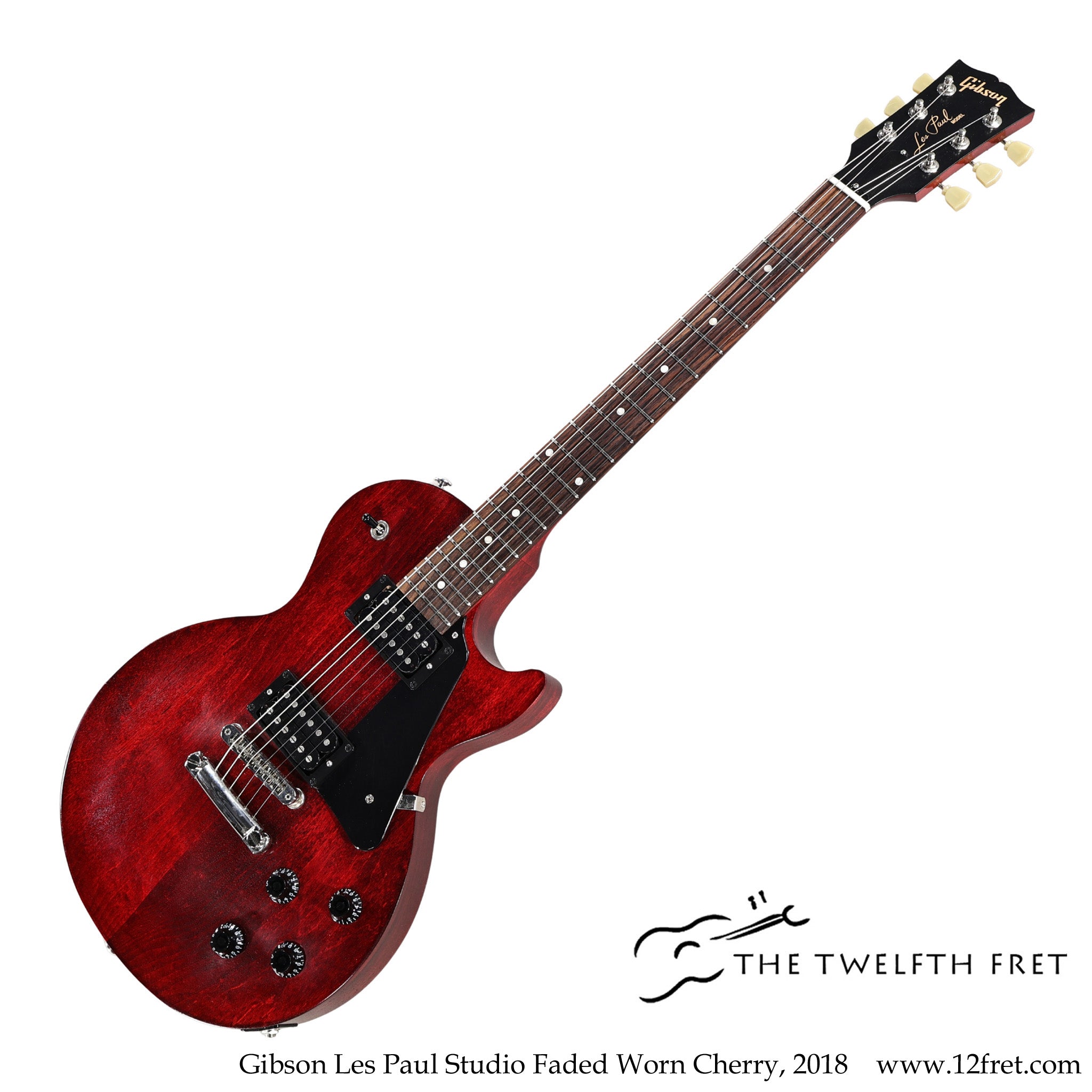 Gibson Les Paul Studio Faded Worn Cherry, 2018 - The Twelfth Fret