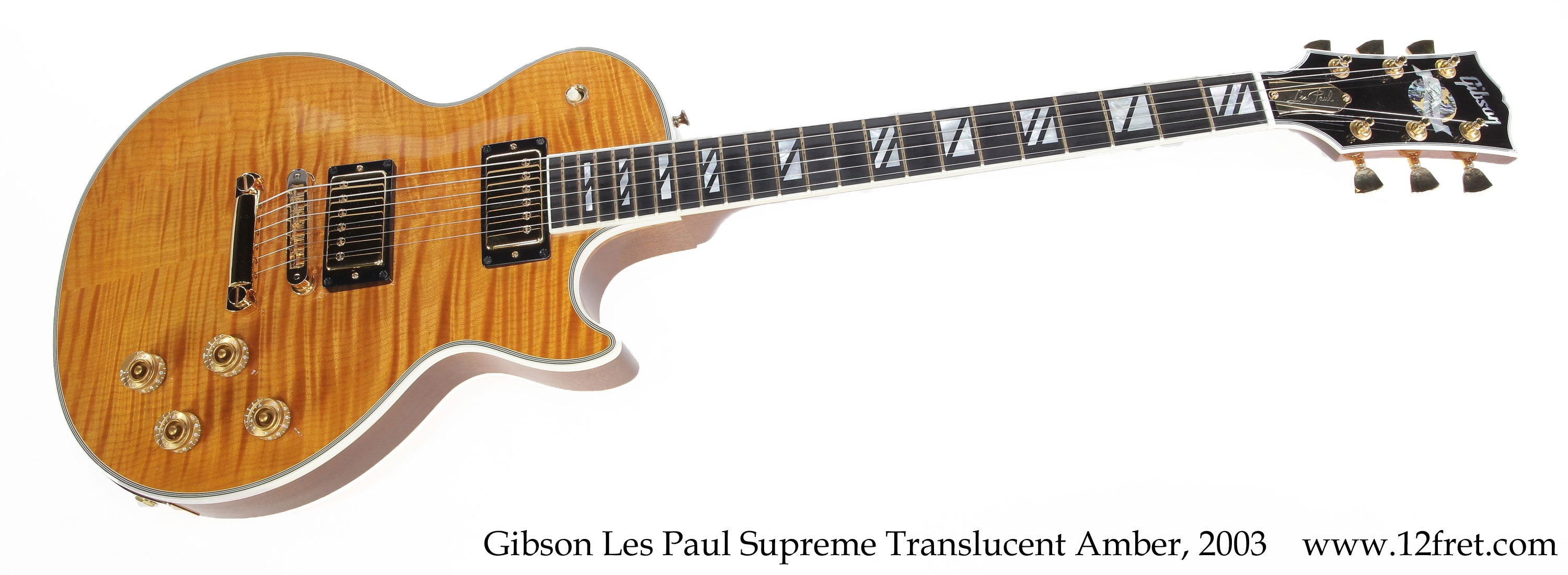 Gibson Les Paul Supreme Translucent Amber, 2003 - The Twelfth Fret