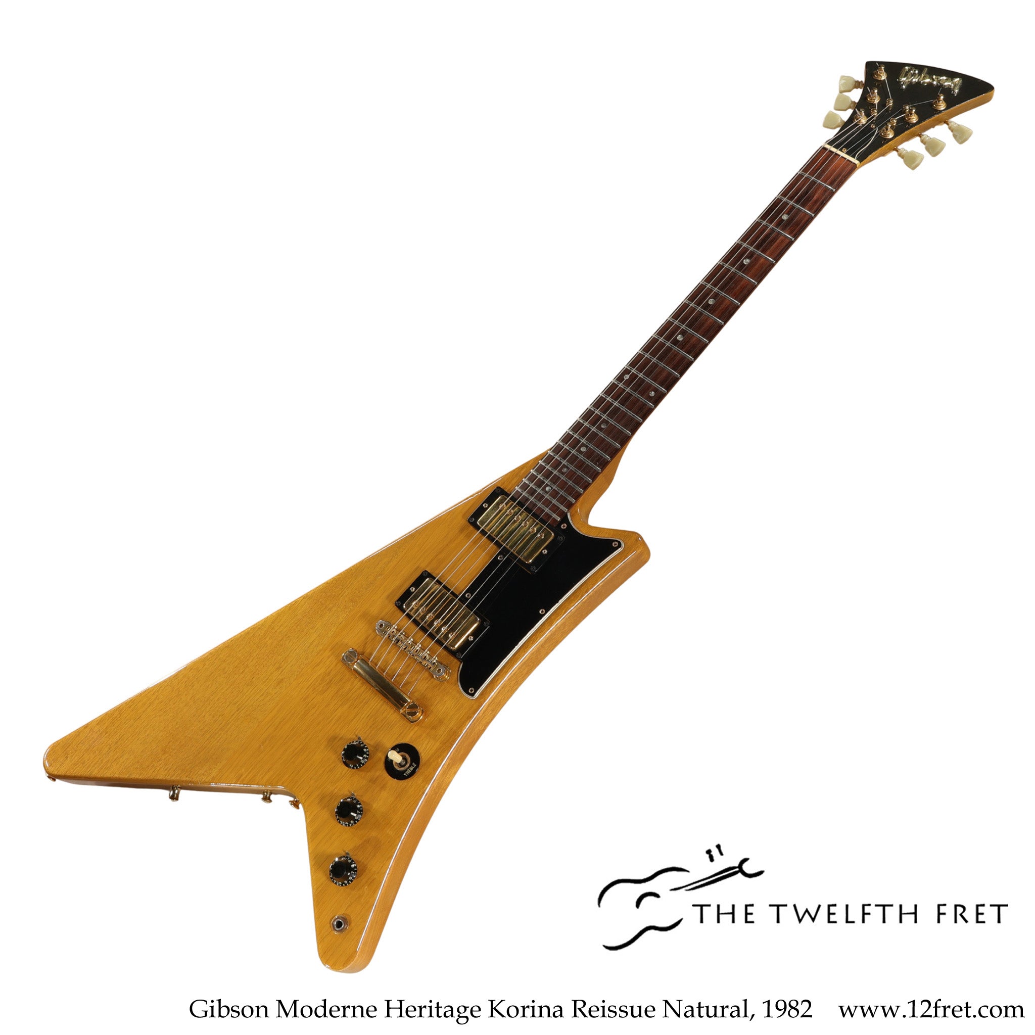 Gibson Moderne Heritage Korina Reissue Natural, 1982 - The Twelfth Fret