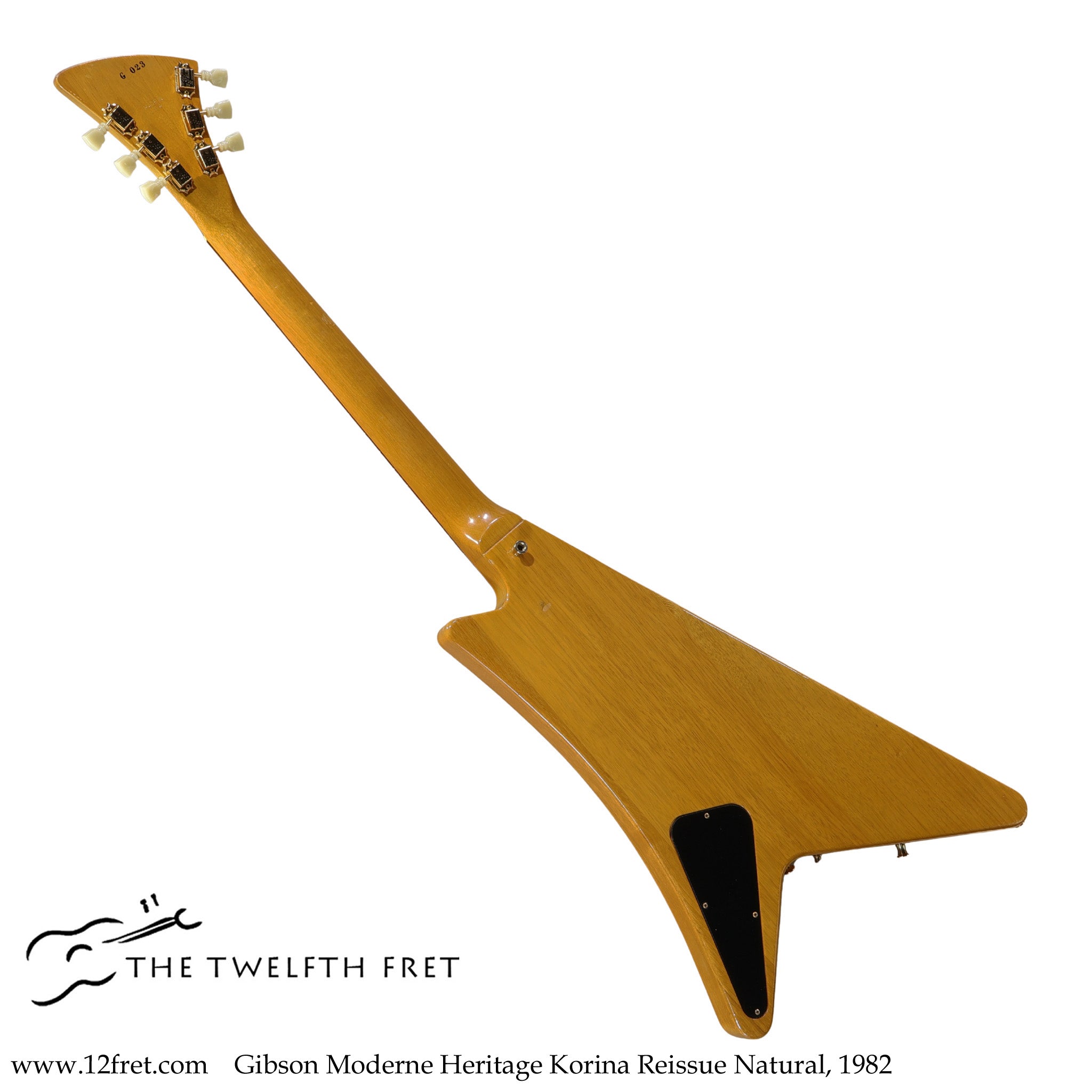 Gibson Moderne Heritage Korina Reissue Natural, 1982 - The Twelfth Fret