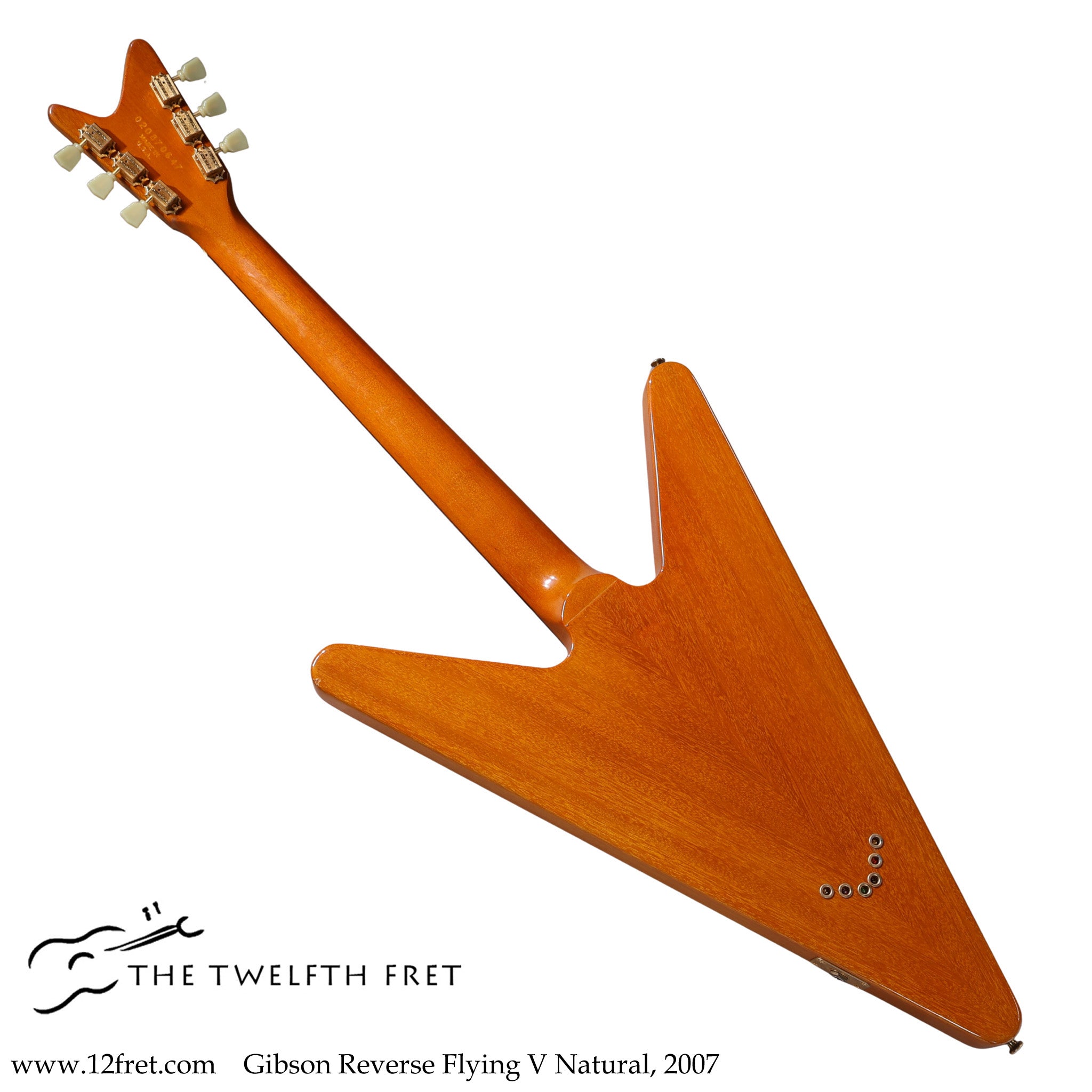 Gibson Reverse Flying V Natural, 2007 - The Twelfth Fret