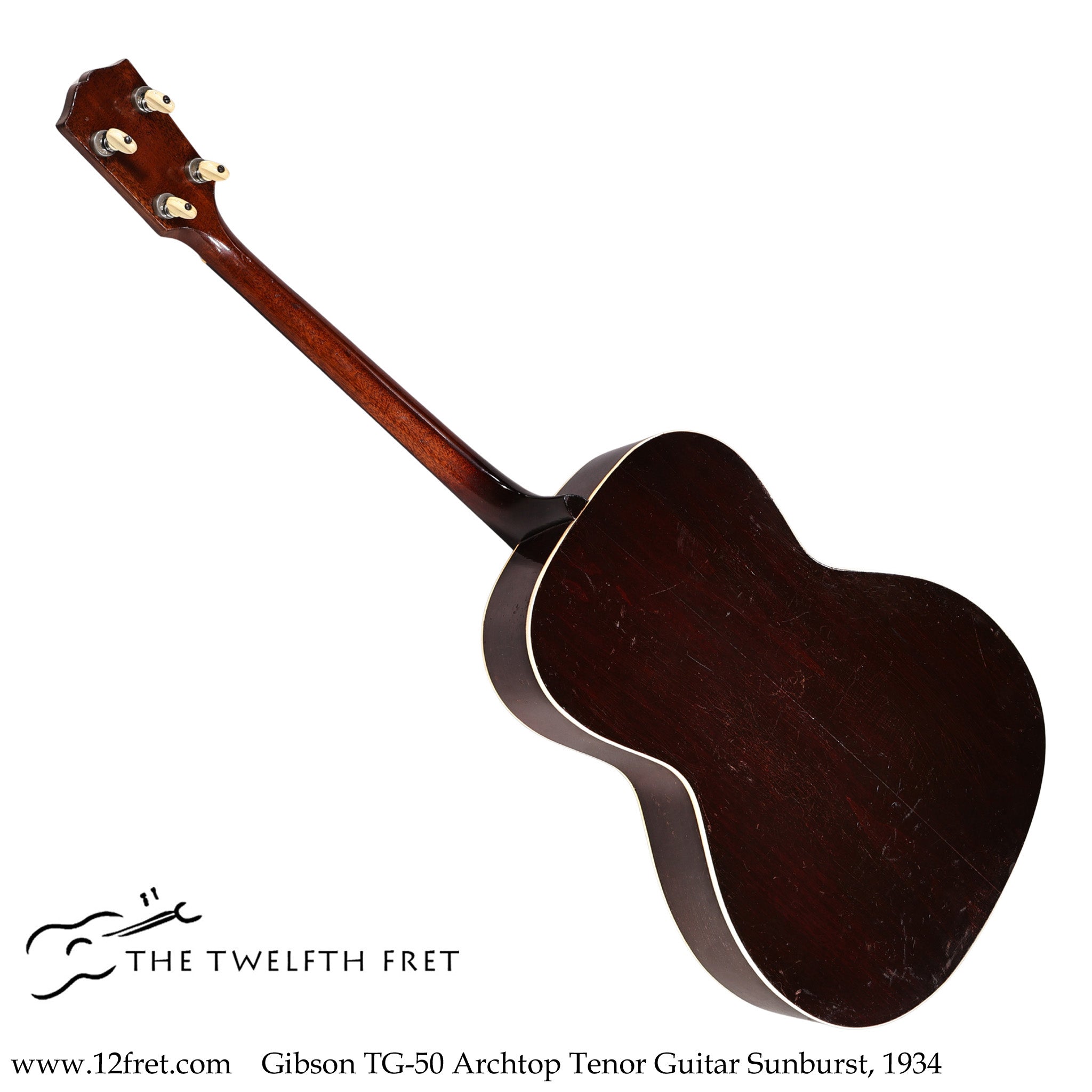 Gibson TG-50 Archtop Tenor Guitar Sunburst, 1934 - The Twelfth Fret