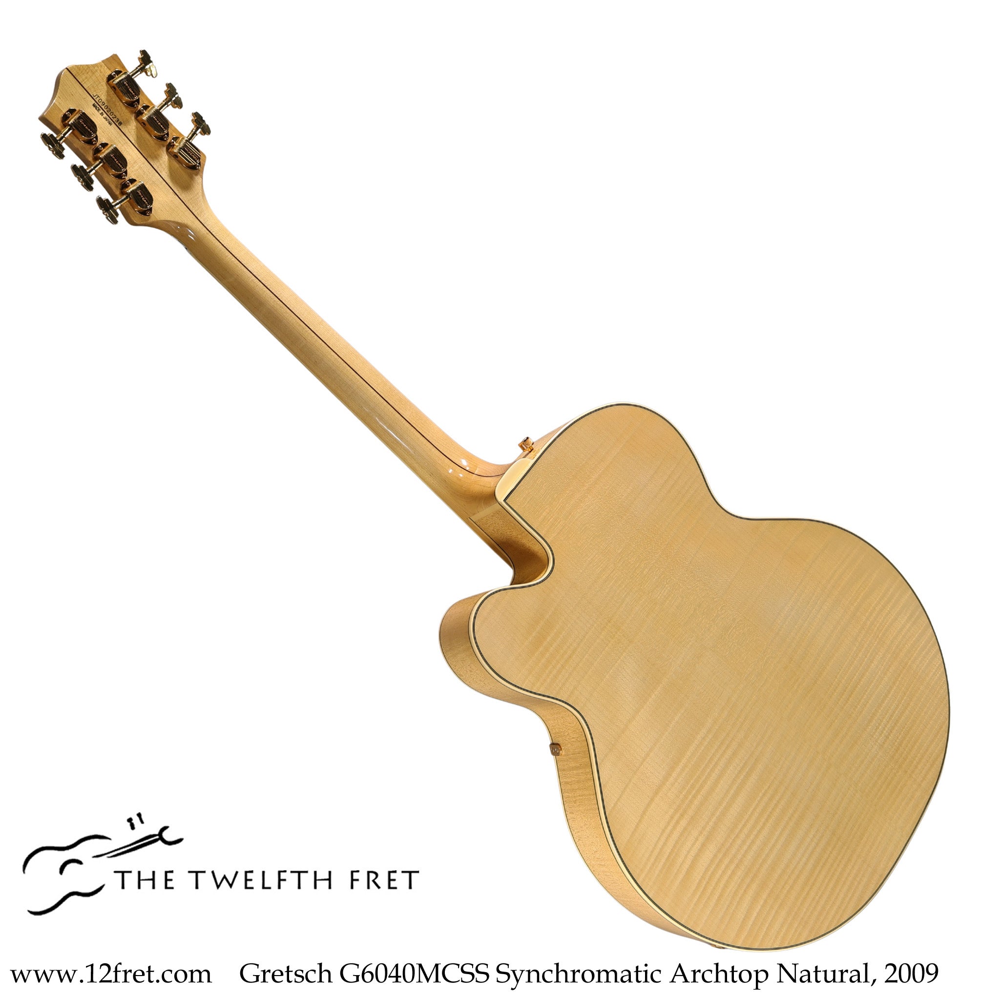 Gretsch G6040 Synchromatic Archtop Natural, 2009 - The Twelfth Fret