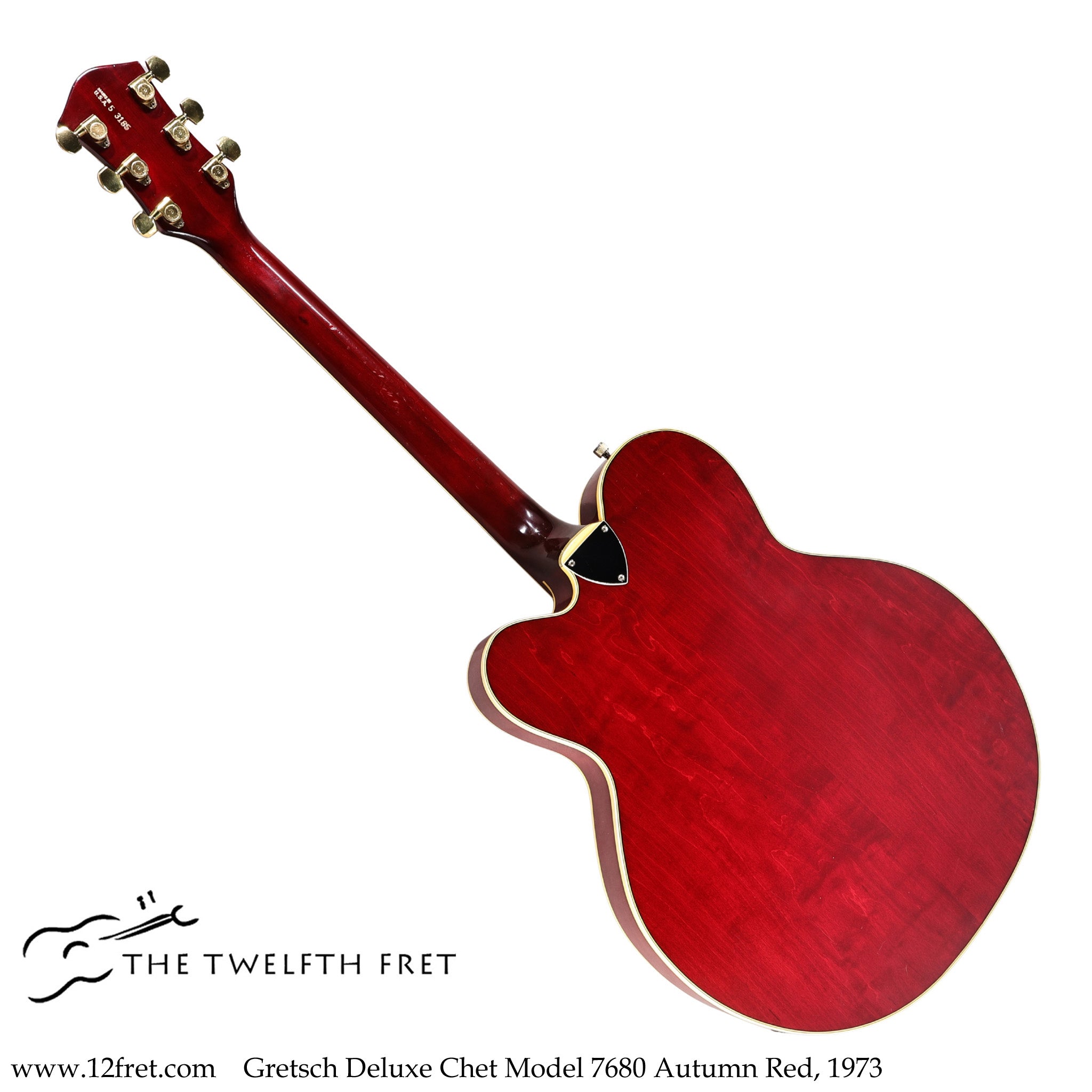 Gretsch Deluxe Chet Model 7680 Autumn Red, 1973 - The Twelfth Fret
