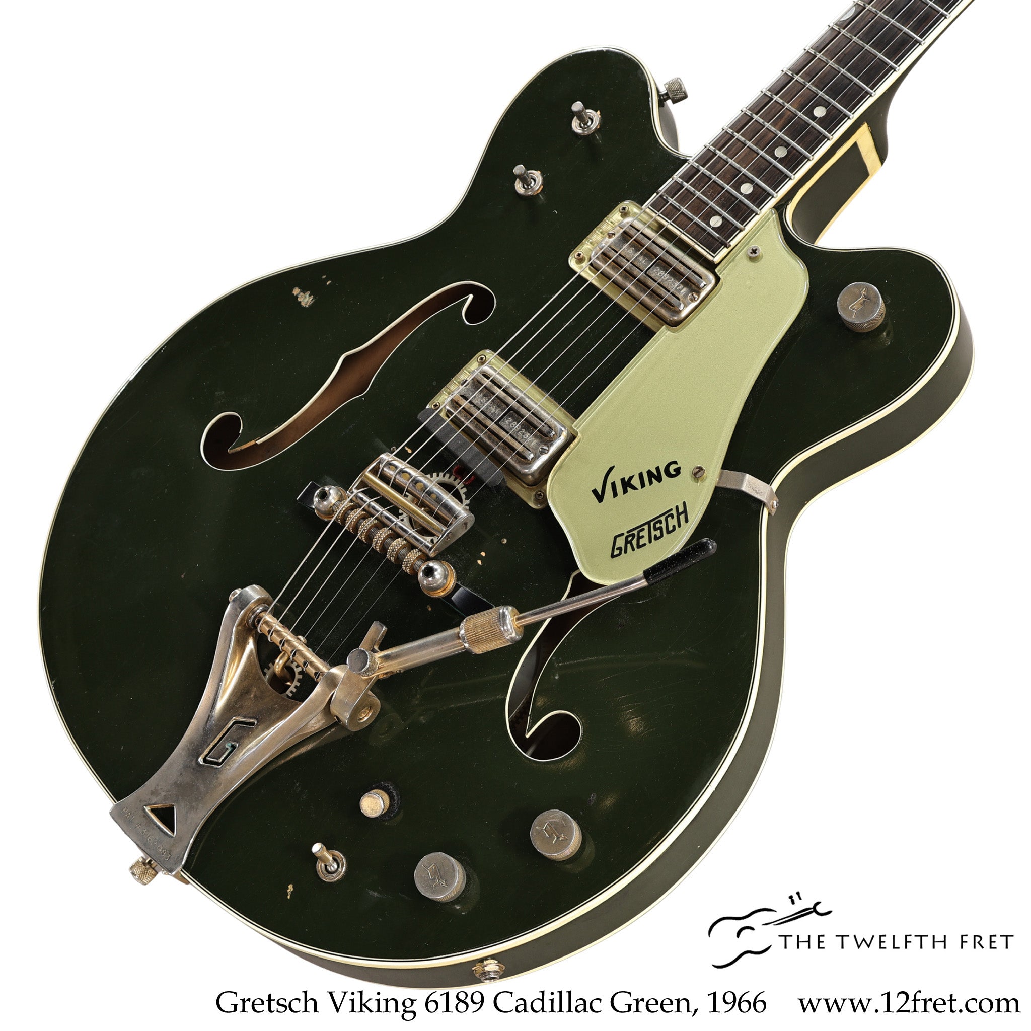 Gretsch Viking 6189 Cadillac Green Electric Guitar, 1966 - The Twelfth Fret