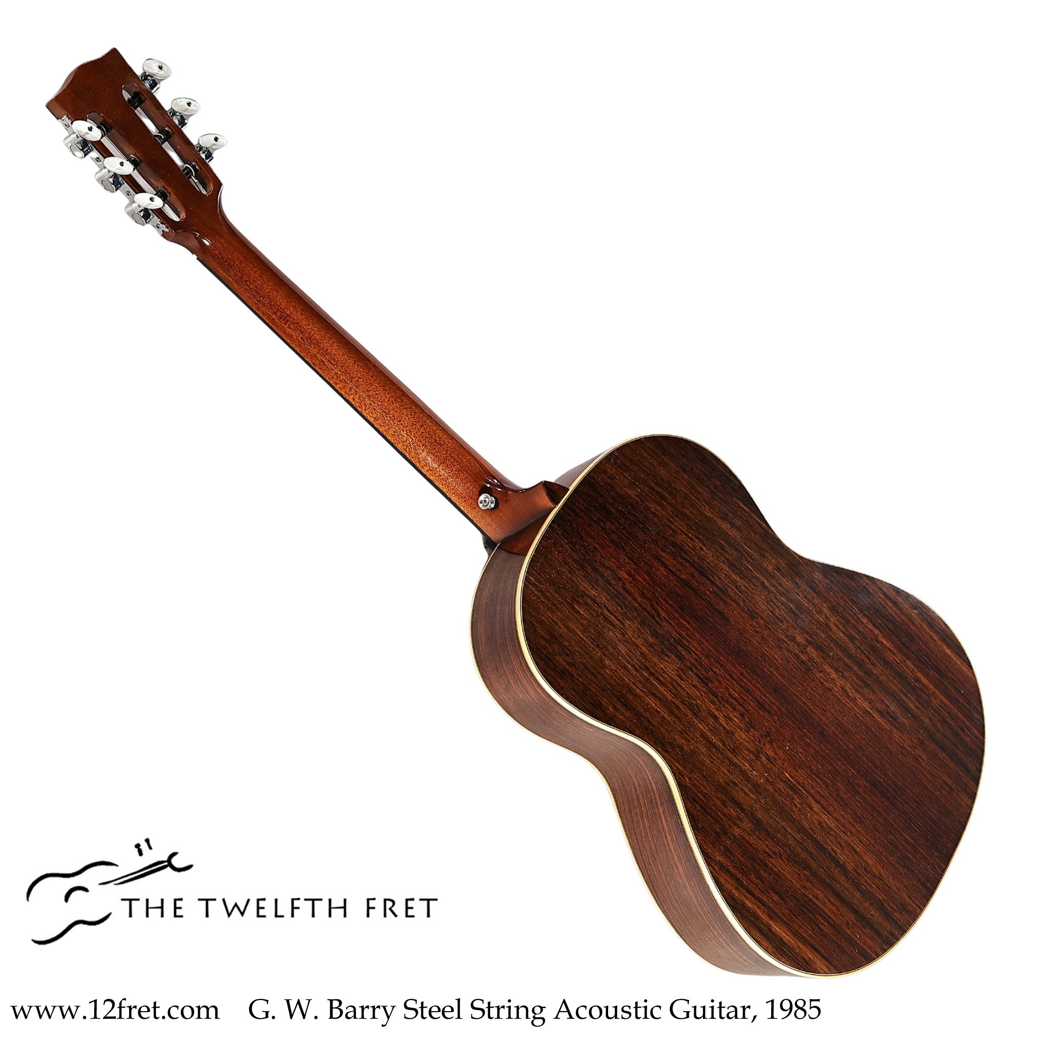 G. W. Barry Steel String Acoustic Guitar, 1985 - The Twelfth Fret