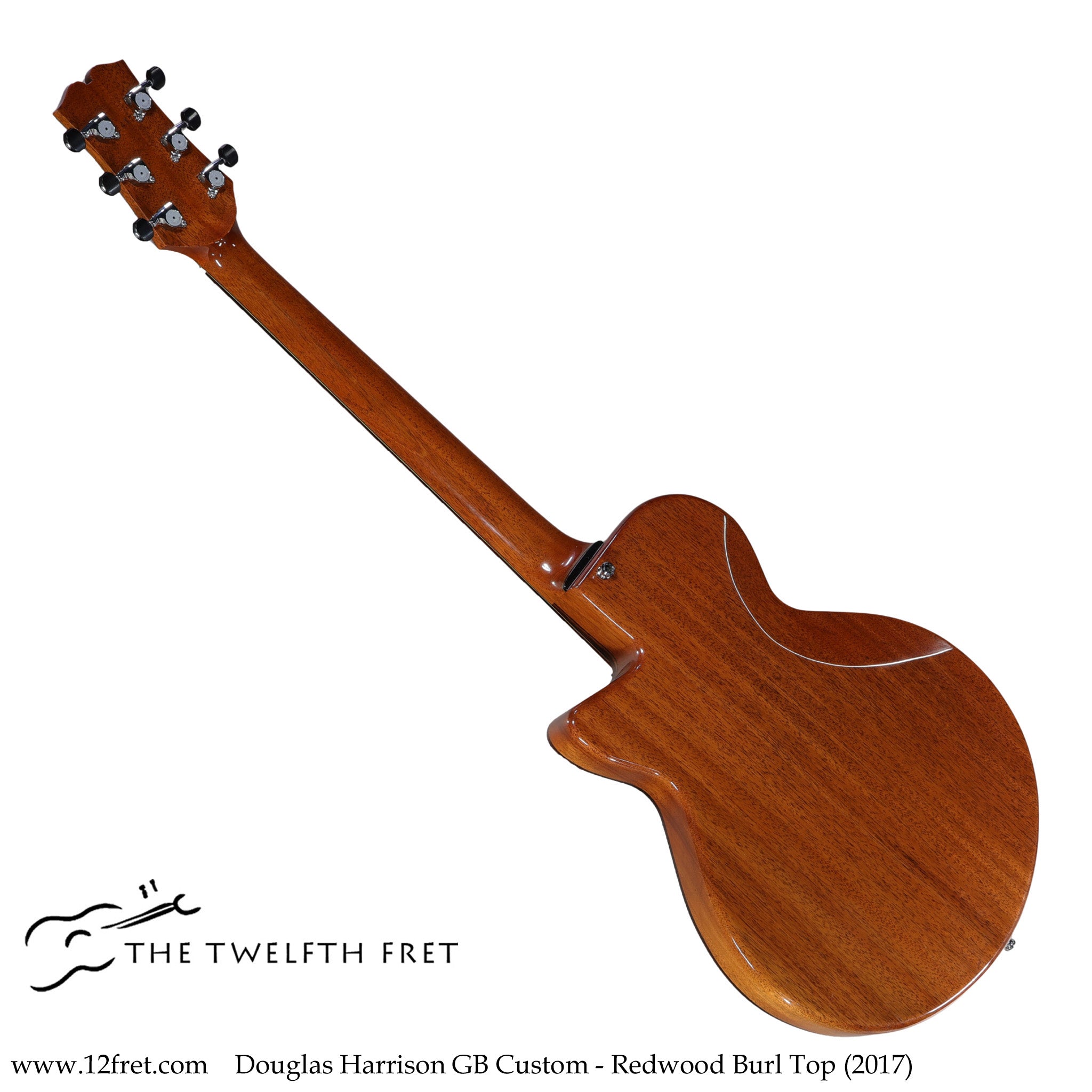 Douglas Harrison GB Custom - Redwood Burl Top (2017) - The Twelfth Fret