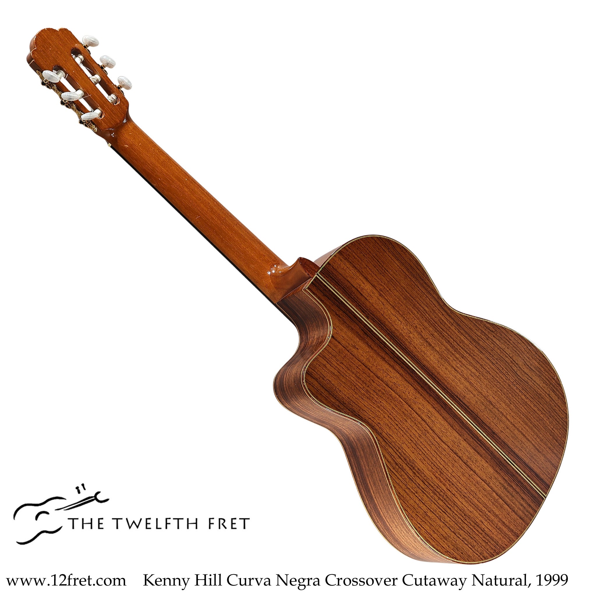 Kenny Hill Curva Negra Crossover Cutaway Natural, 1999 - The Twelfth Fret