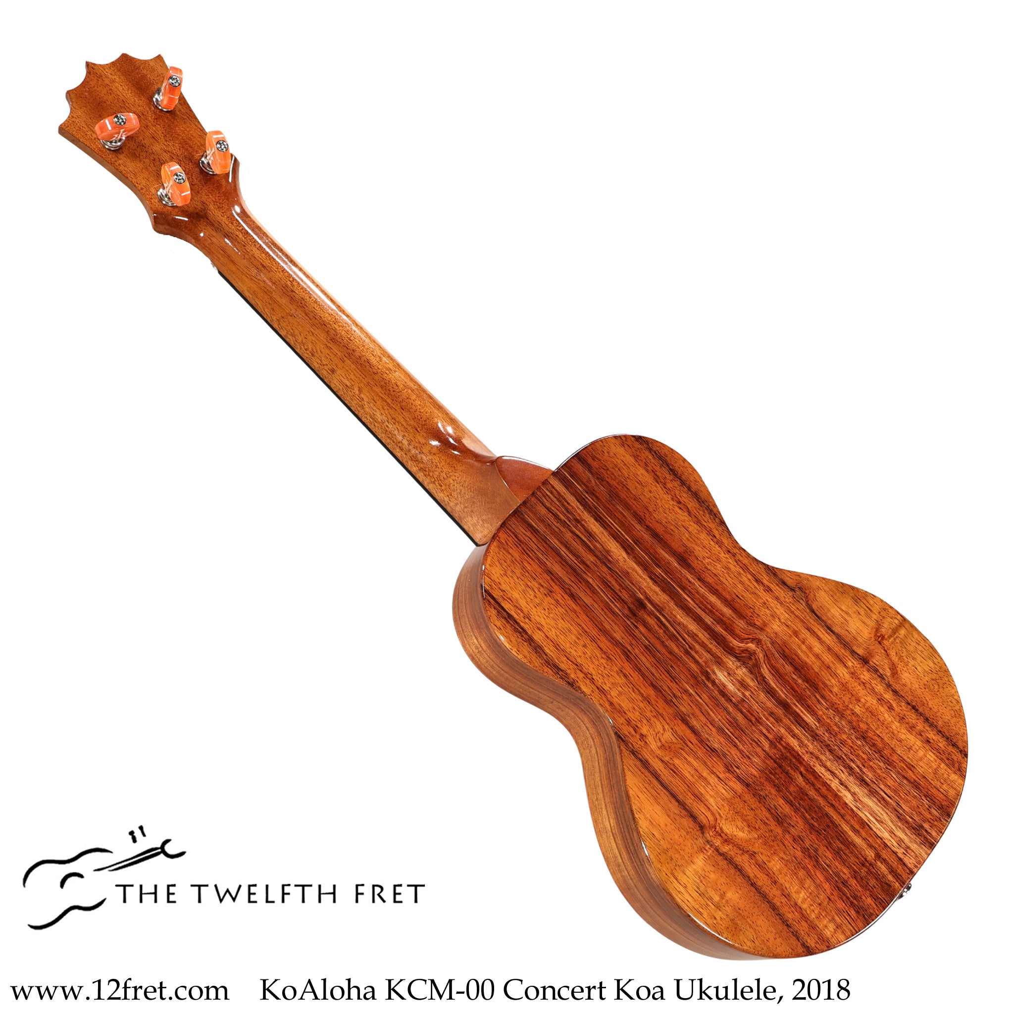 KoAloha KCM-00 Concert Koa Ukulele, 2018 - The Twelfth Fret