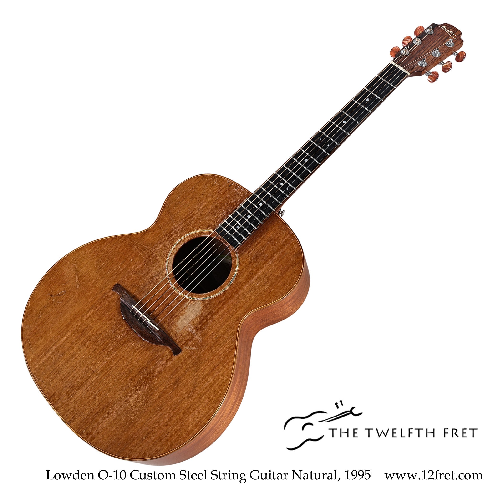 Lowden O-10 Custom Steel String Guitar Natural, 1995 - The Twelfth 