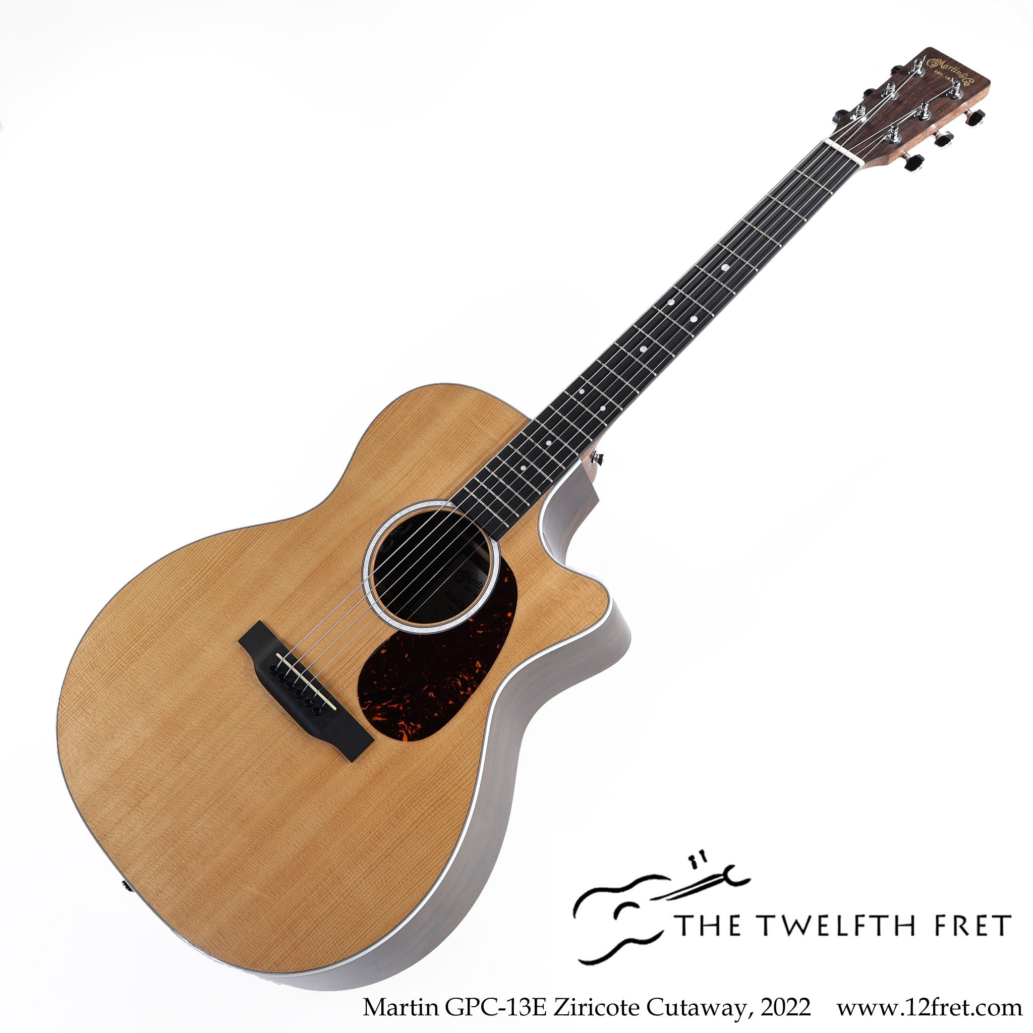 Martin GPC-13E Ziricote Cutaway, 2022 - The Twelfth Fret