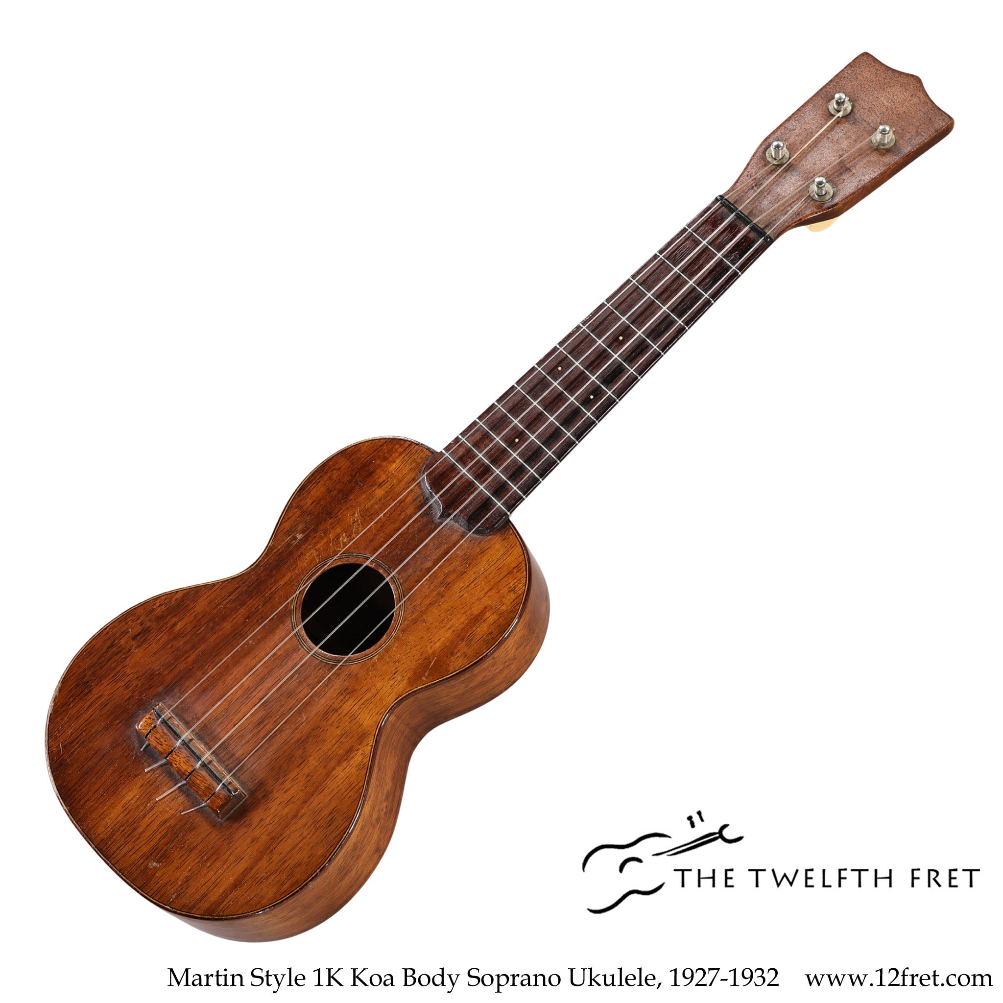 Martin Style 1K Koa Body Soprano Ukulele, 1927-1932 - The Twelfth Fret