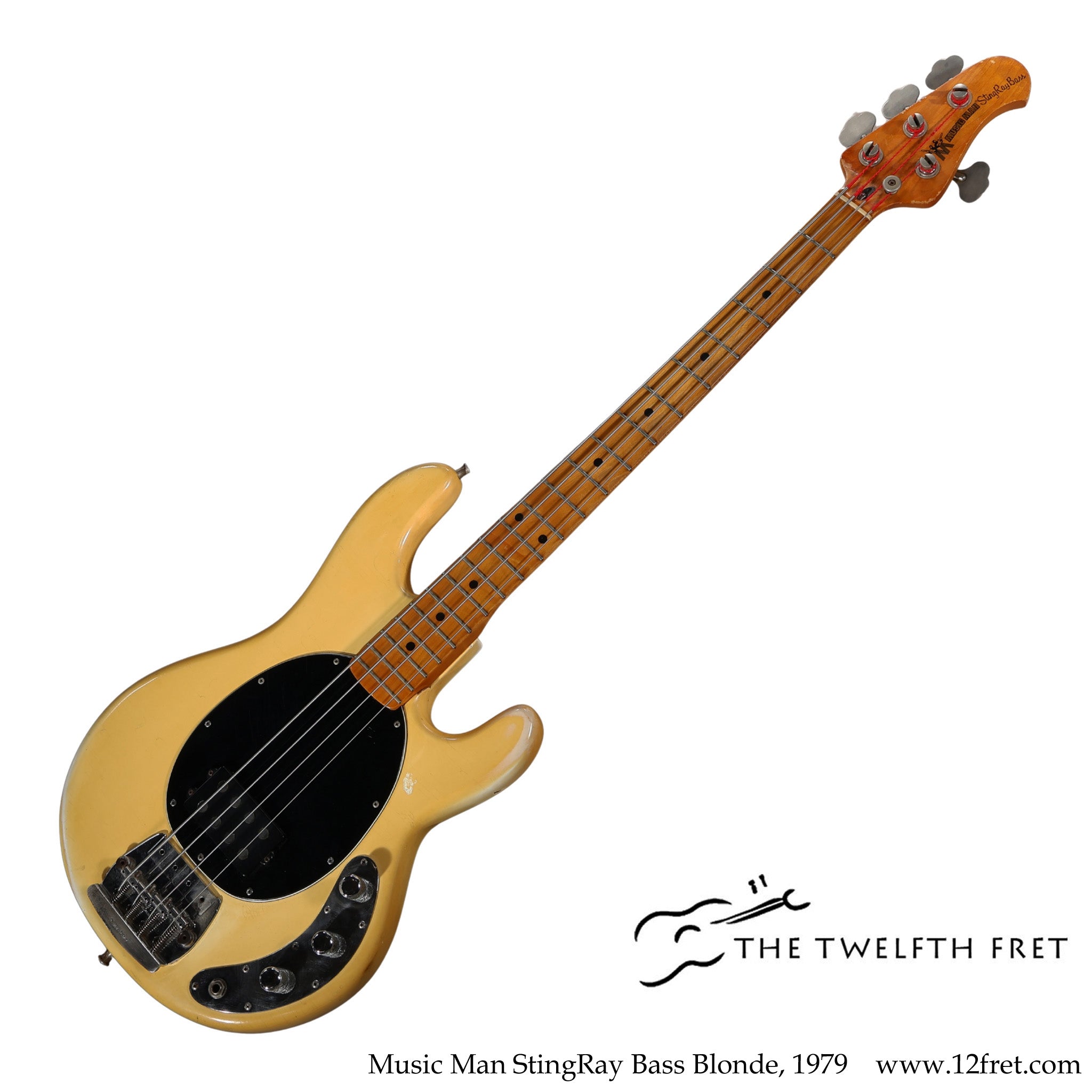 Music Man StingRay Bass Blonde, 1979 - The Twelfth Fret