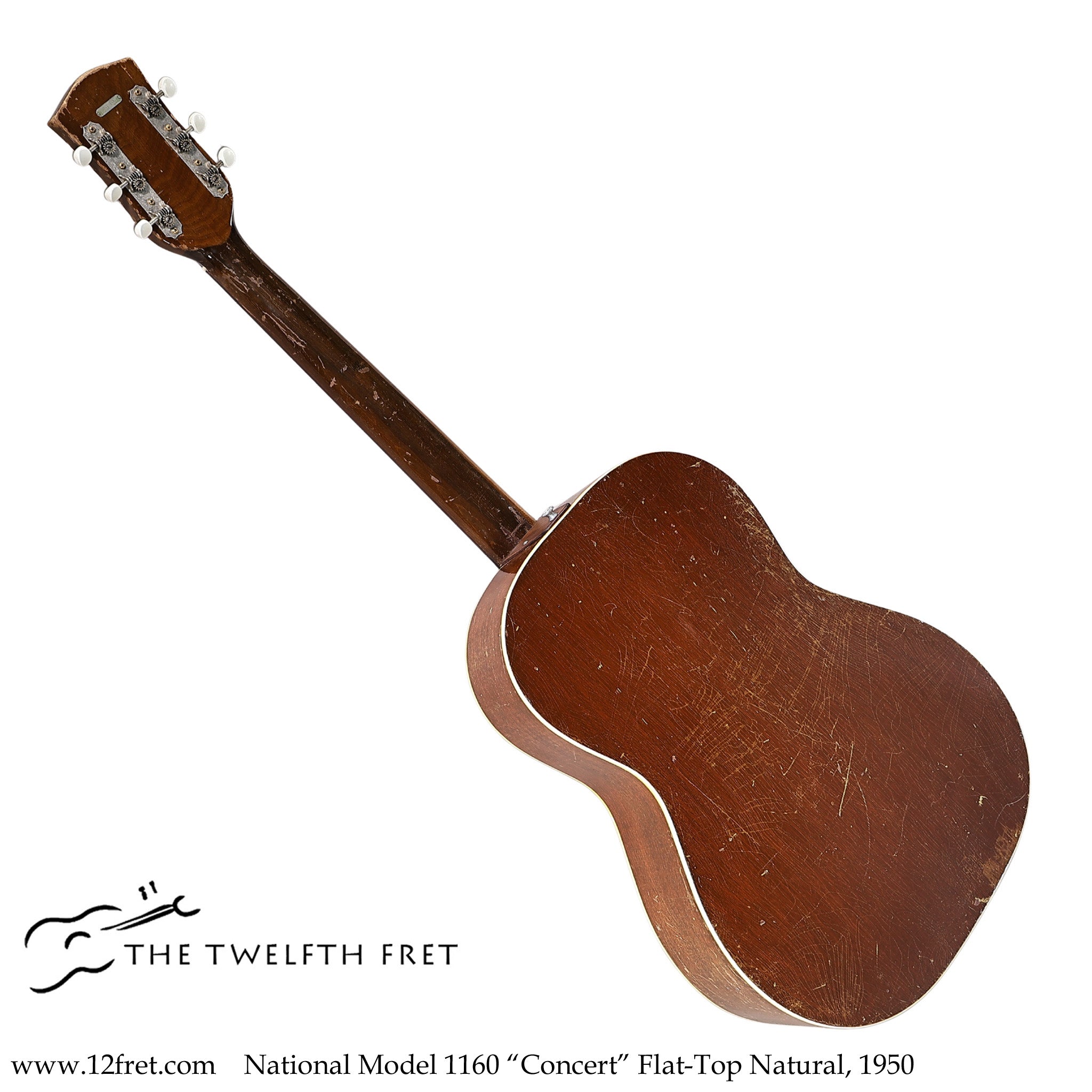 National Model 1160 "Concert" Flat-Top Natural, 1950 - The Twelfth Fret
