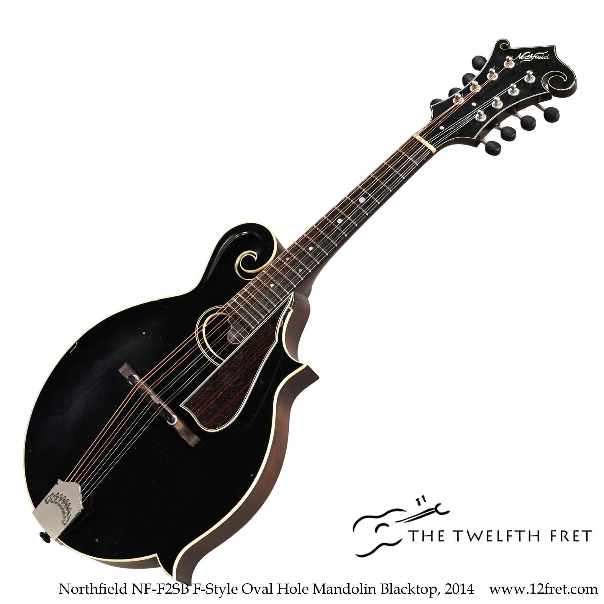 Northfield NF-F2SB F-Style Oval Hole Mandolin Blacktop, 2014 - The Twelfth Fret