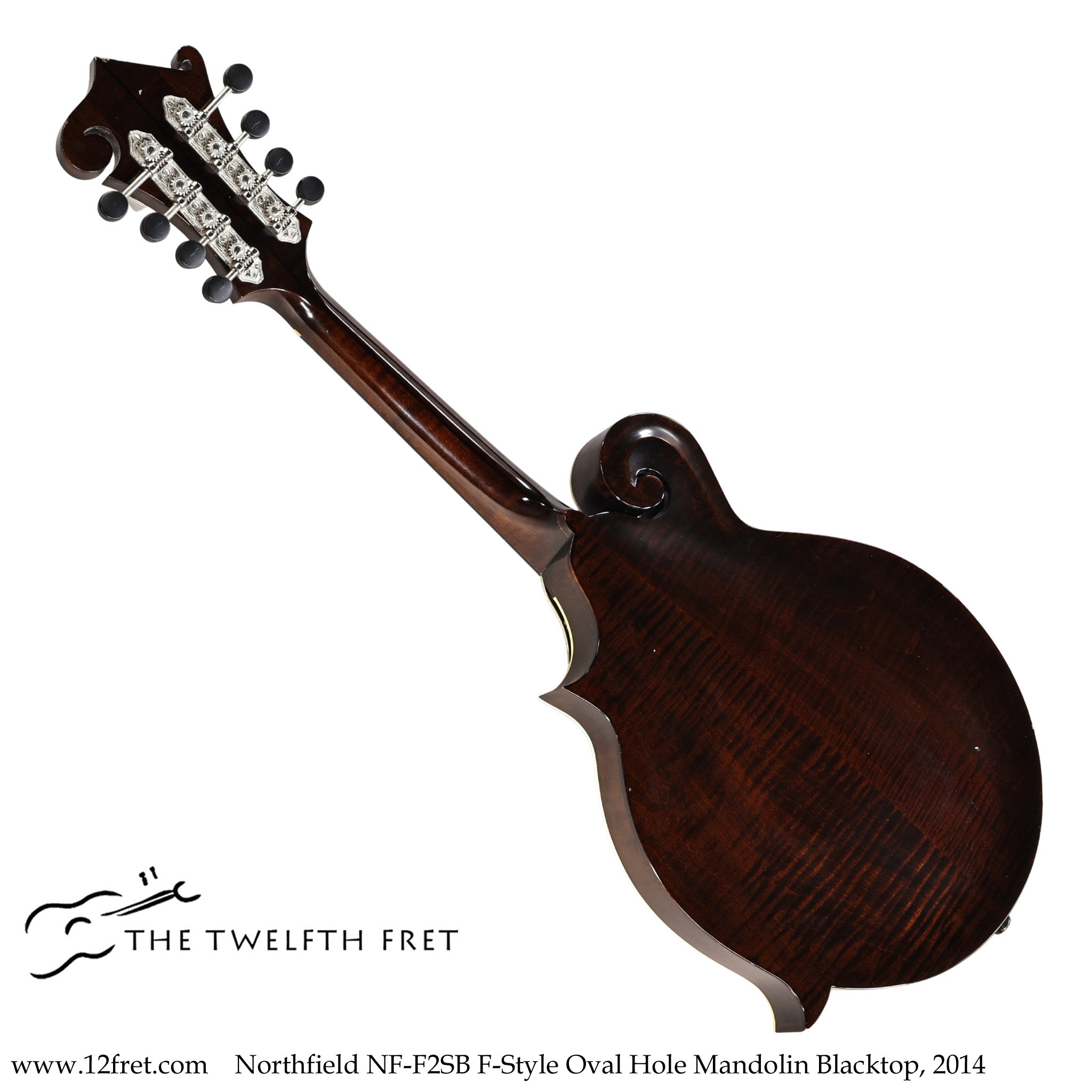 Northfield NF-F2SB F-Style Oval Hole Mandolin Blacktop, 2014 - The Twelfth Fret