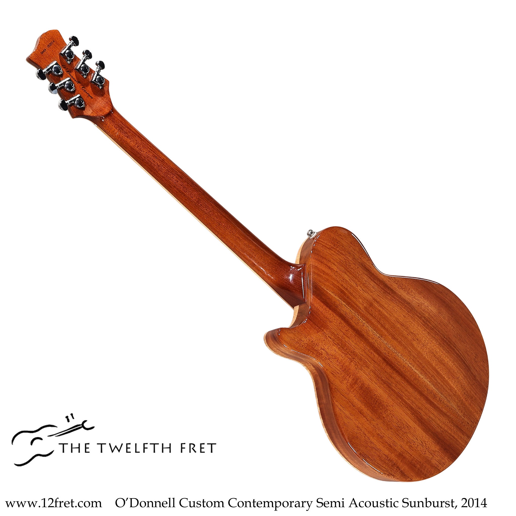 O'Donnell Custom Contemporary Semi Acoustic Sunburst, 2014 - The Twelfth Fret