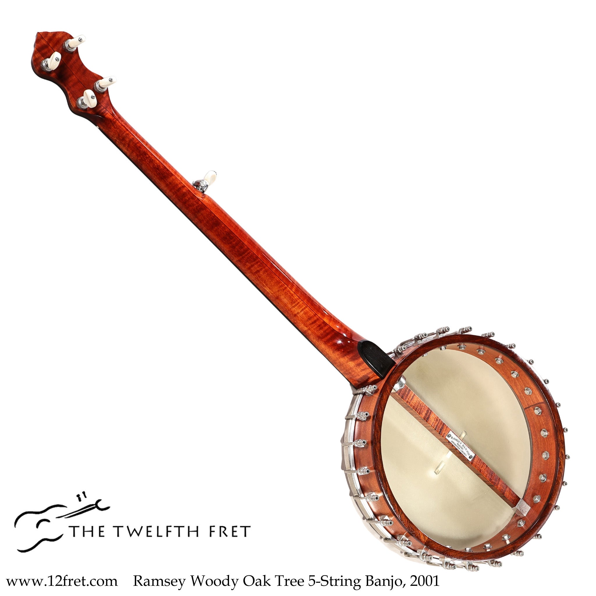 Ramsey Woody Oak Tree 5-String Banjo, 2001 - The Twelfth Fret