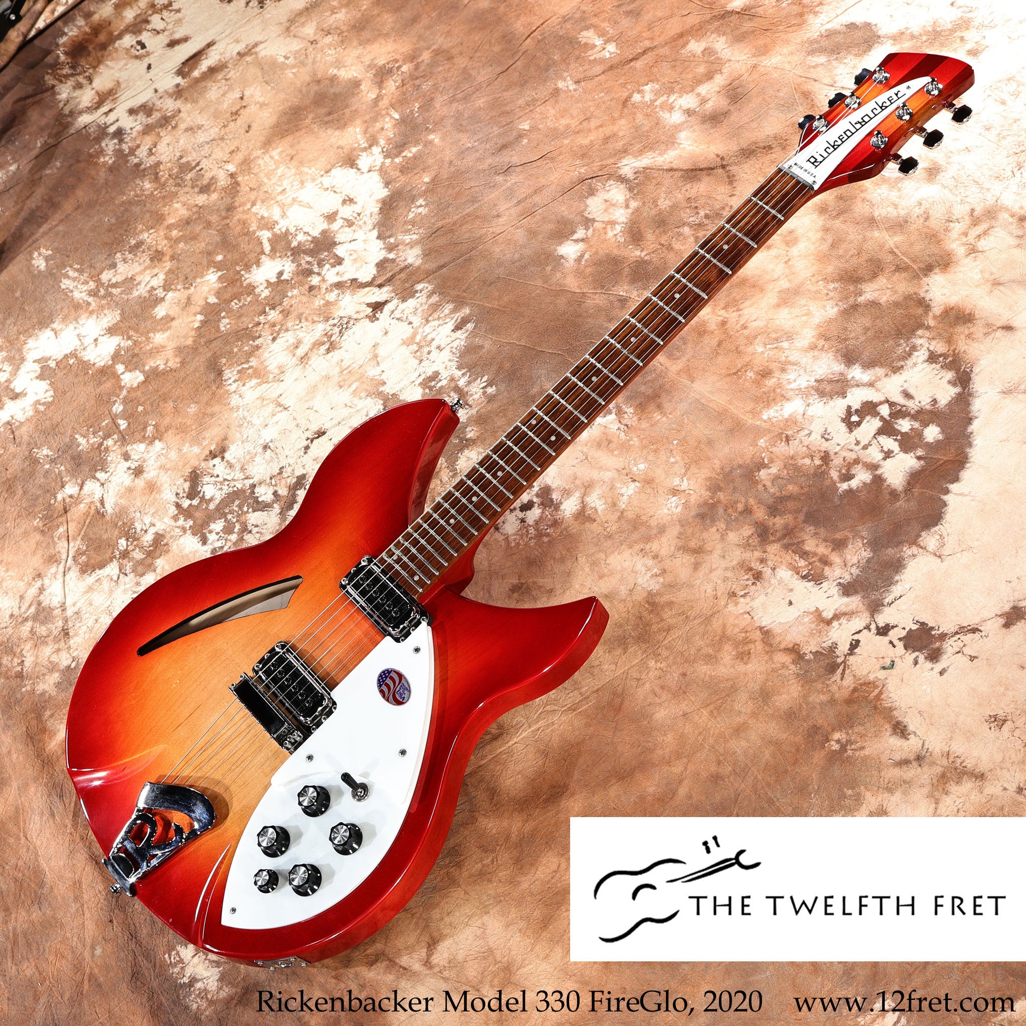 Rickenbacker Model 330 FireGlo, 2020 - The Twelfth Fret
