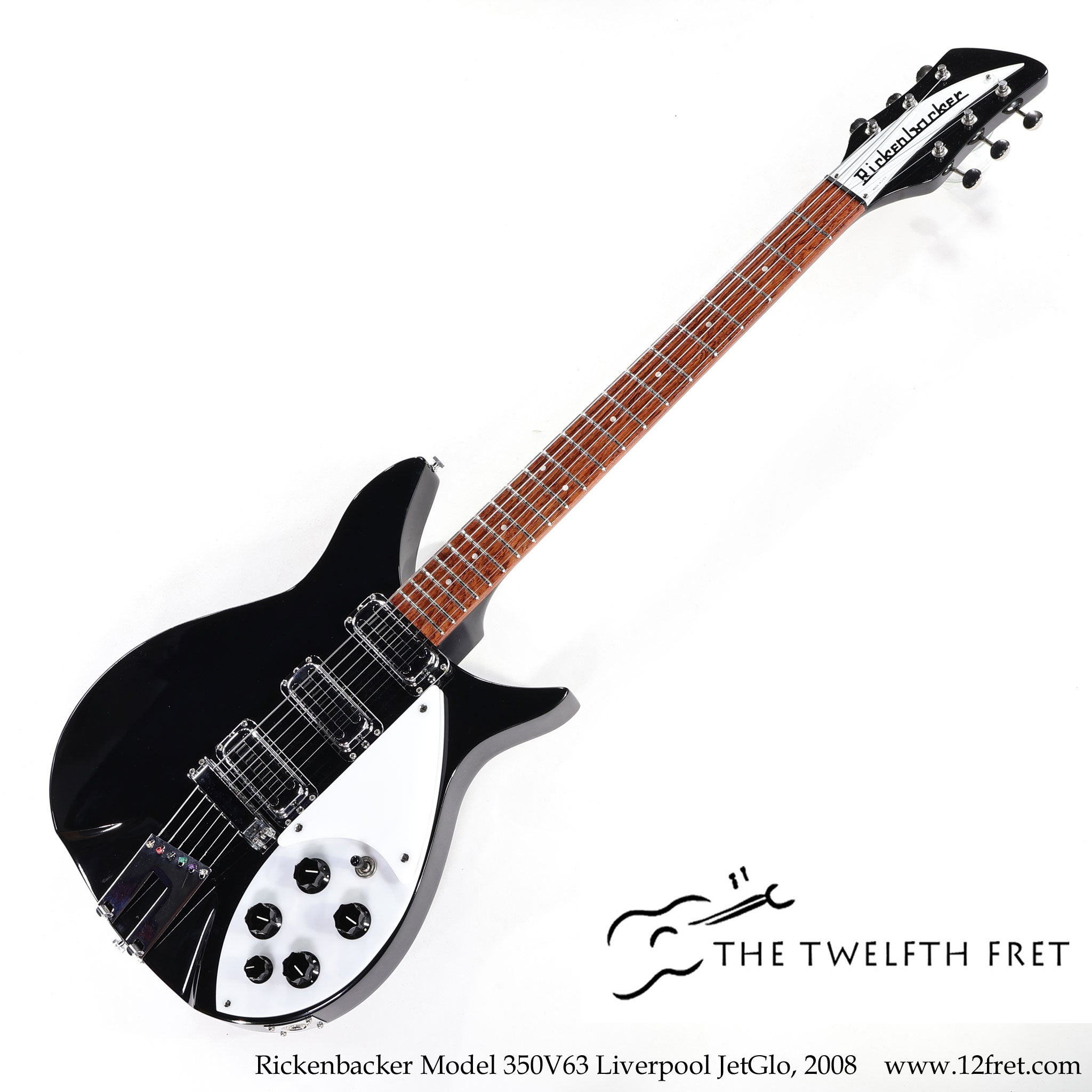 Rickenbacker Model 350V63 Liverpool JetGlo, 2008 - The Twelfth Fret