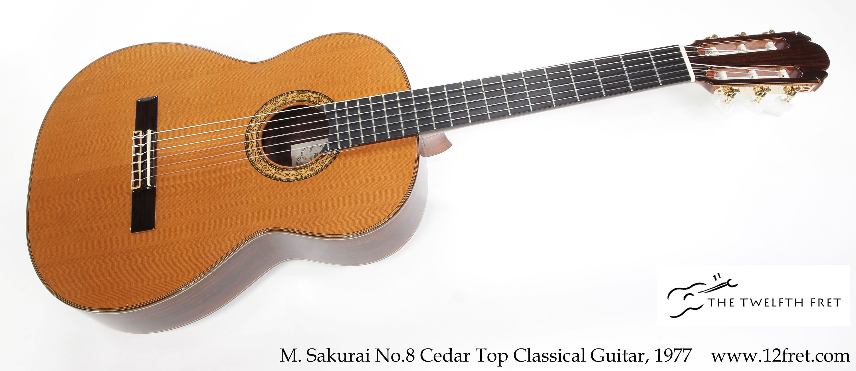 M. Sakurai No.8 Cedar Top Classical Guitar, 1977 - The Twelfth Fret