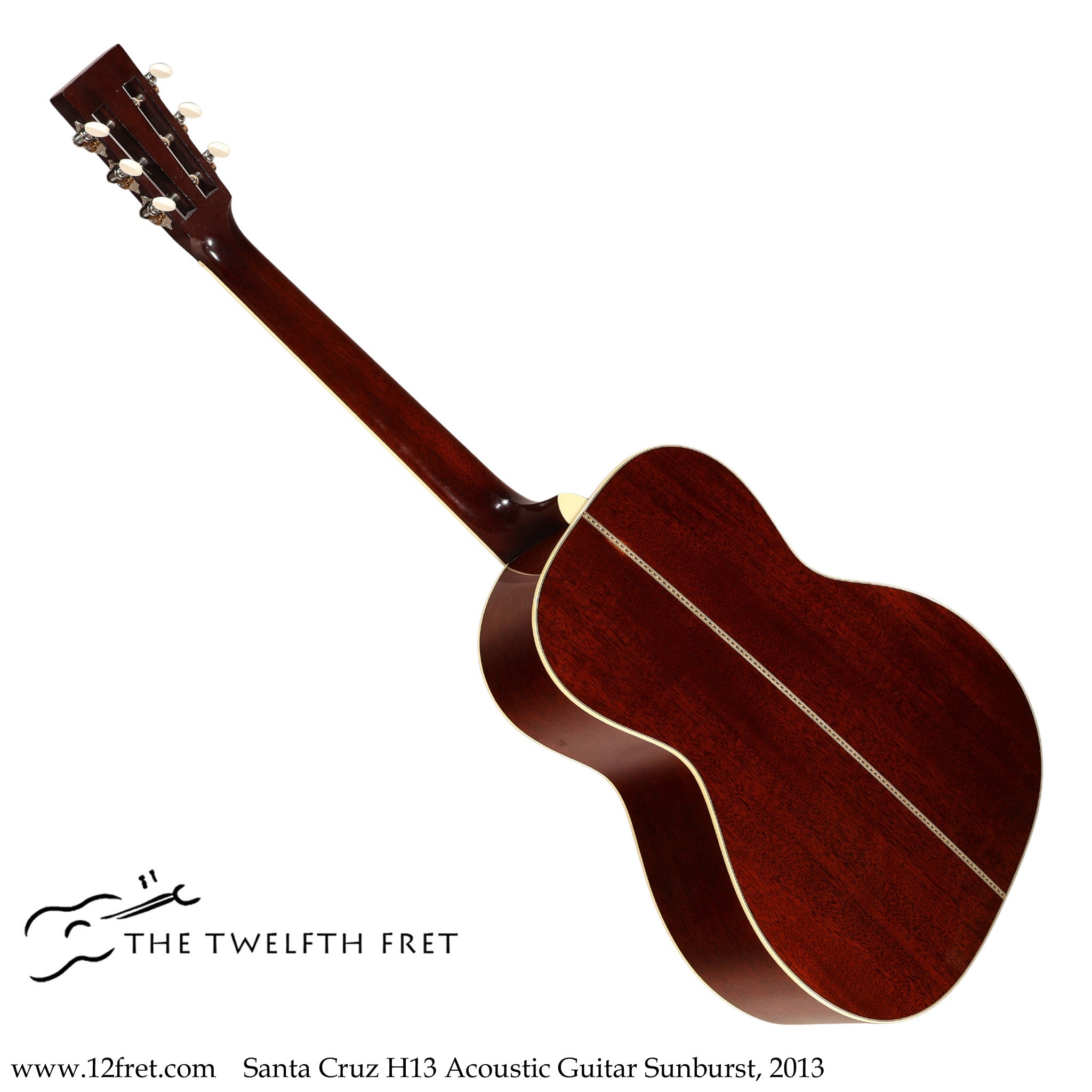 Santa Cruz H13 Acoustic Guitar Sunburst, 2013 - The Twelfth Fret