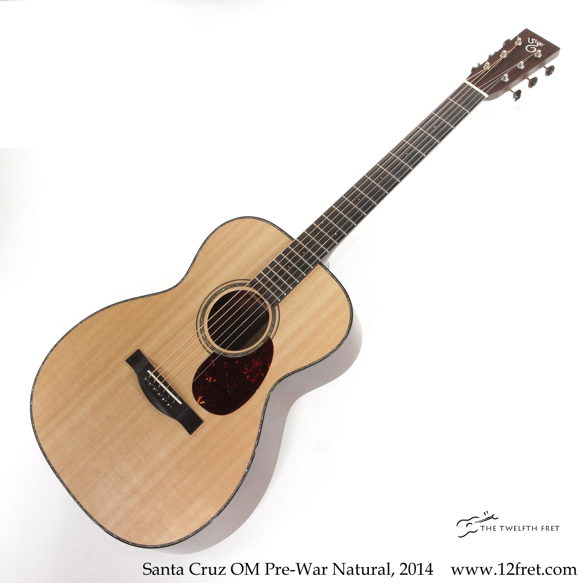 Santa Cruz OM Pre-War Natural, 2014 - The Twelfth Fret