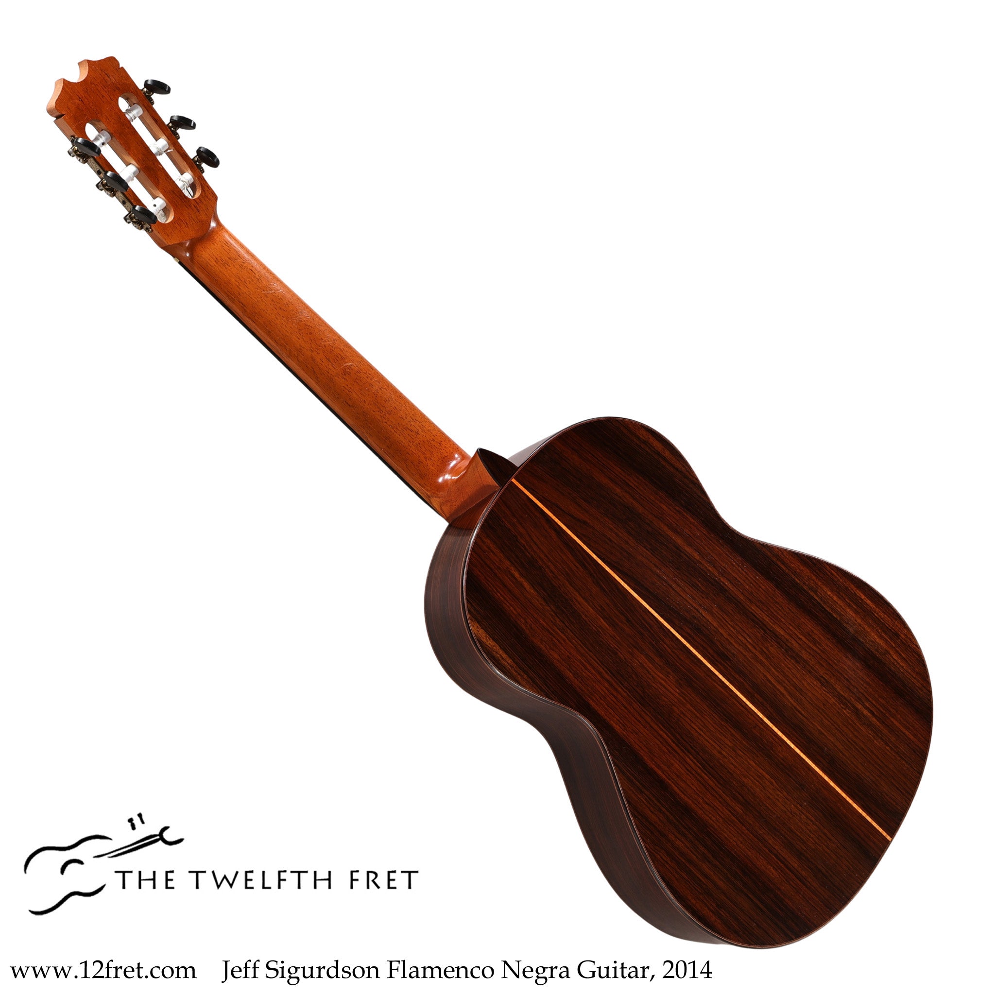 Jeff Sigurdson Flamenco Negra Guitar, 2014 - The Twelfth Fret
