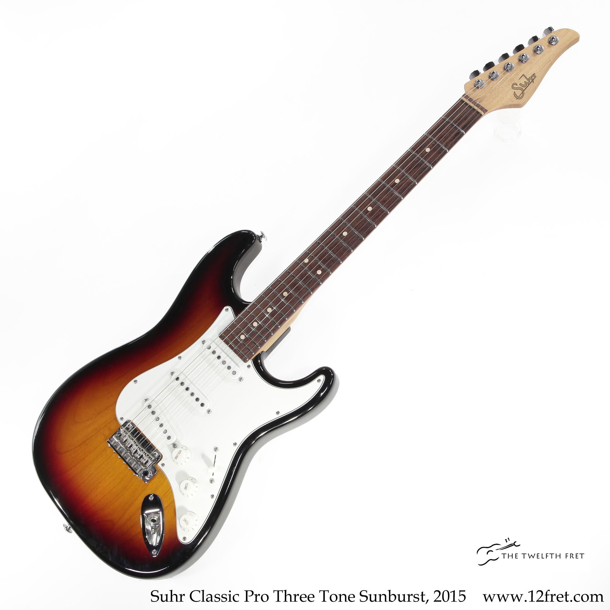 Suhr Classic Pro Three Tone Sunburst, 2015 - The Twelfth Fret
