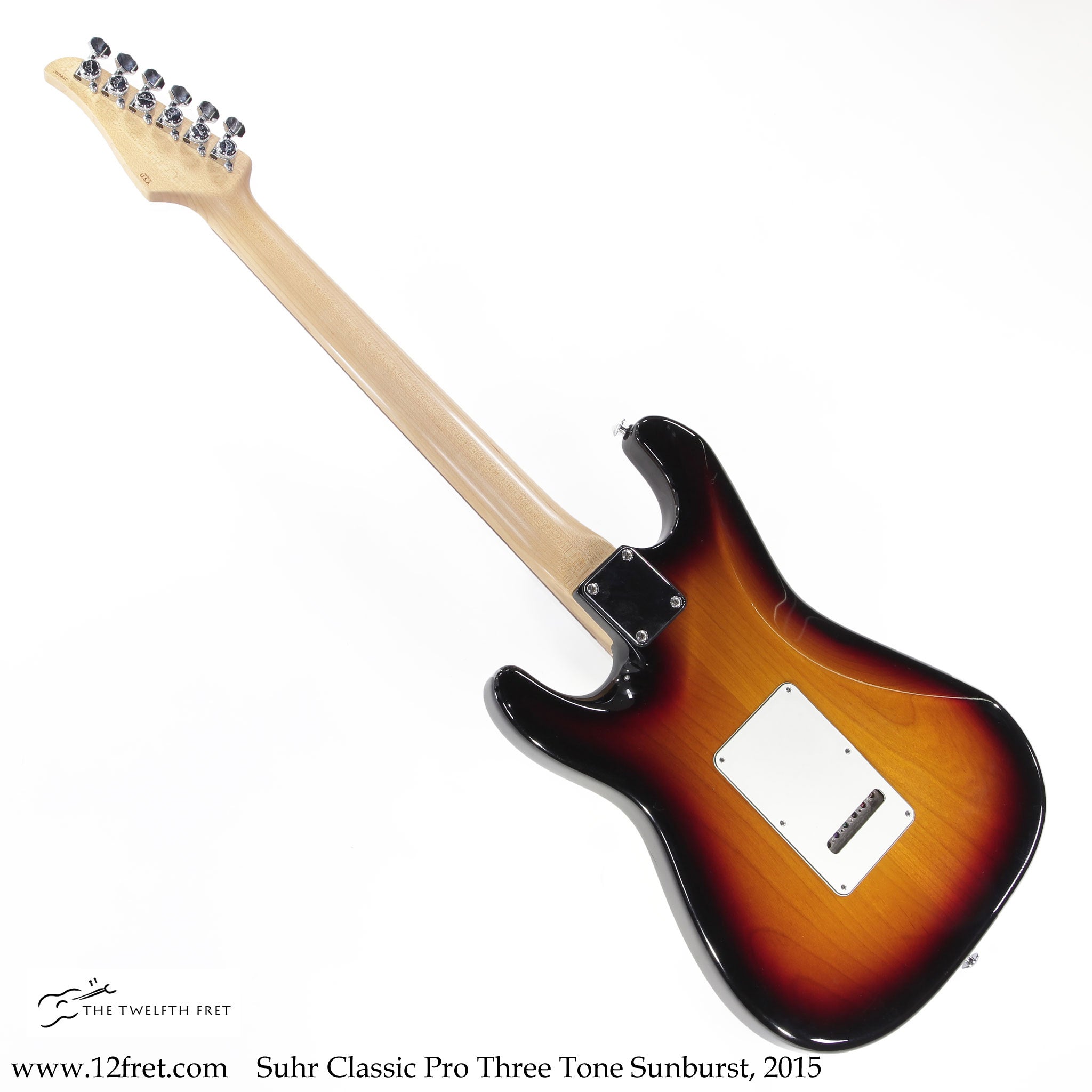 Suhr Classic Pro Three Tone Sunburst, 2015 - The Twelfth Fret