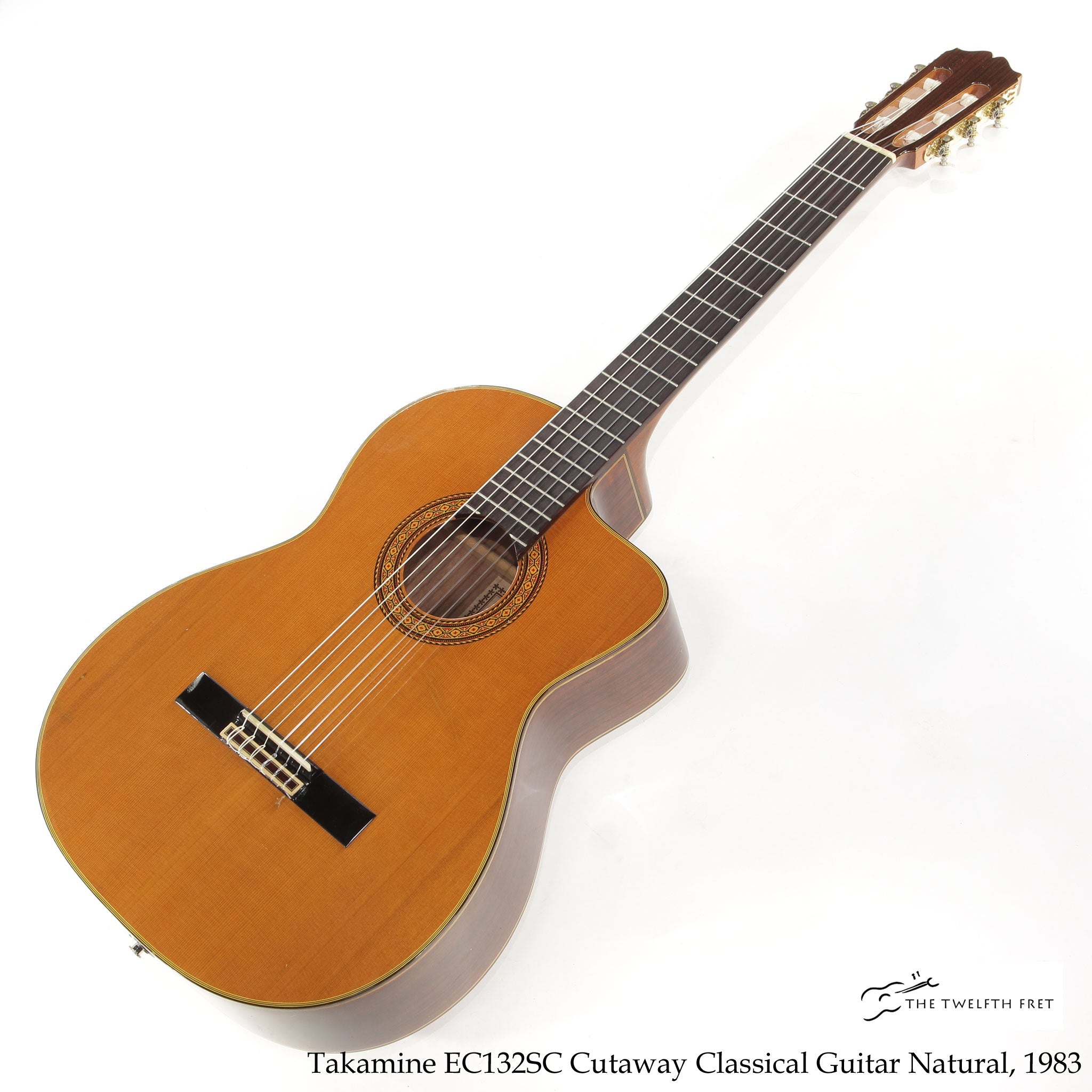 Takamine EC132SC Cutaway Classical Guitar Natural, 1983 - The Twelfth Fret
