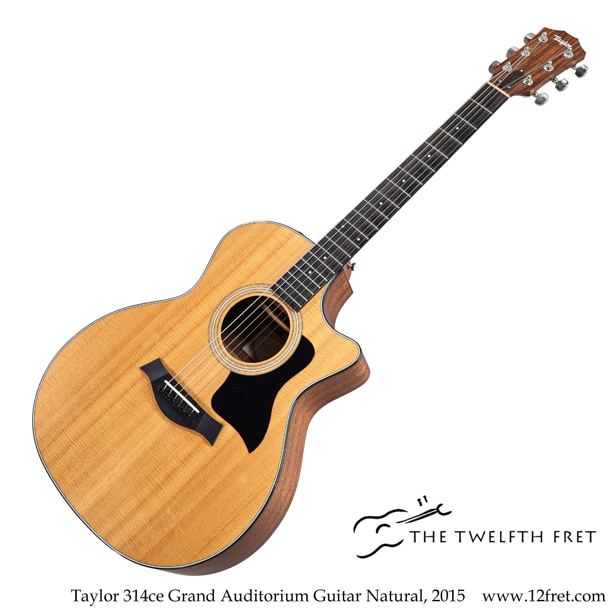 Taylor 314ce Grand Auditorium Guitar Natural, 2015 - The Twelfth Fret