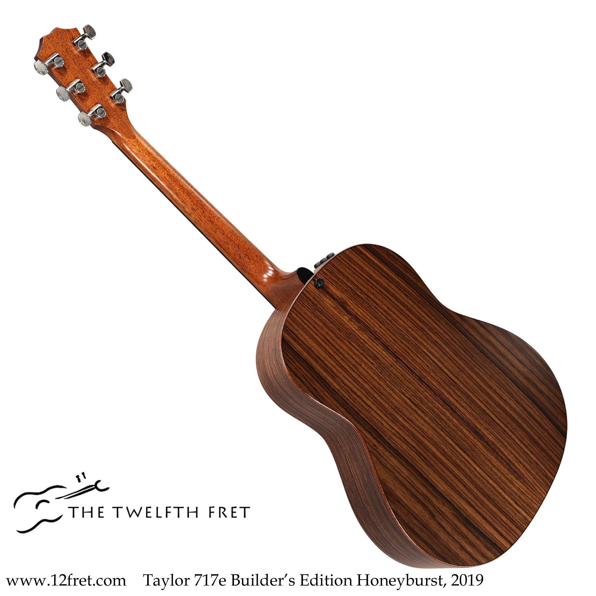 Taylor 717e Builder's Edition Honeyburst Acoustic Guitar, 2019 - The Twelfth Fret