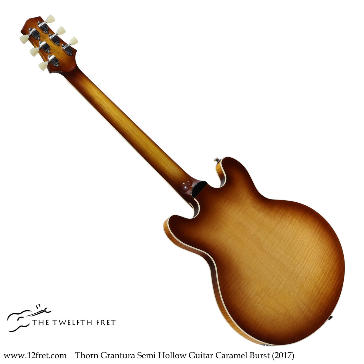 Thorn Grantura Semi Hollow Guitar Caramel Burst (2017) - The Twelfth Fret