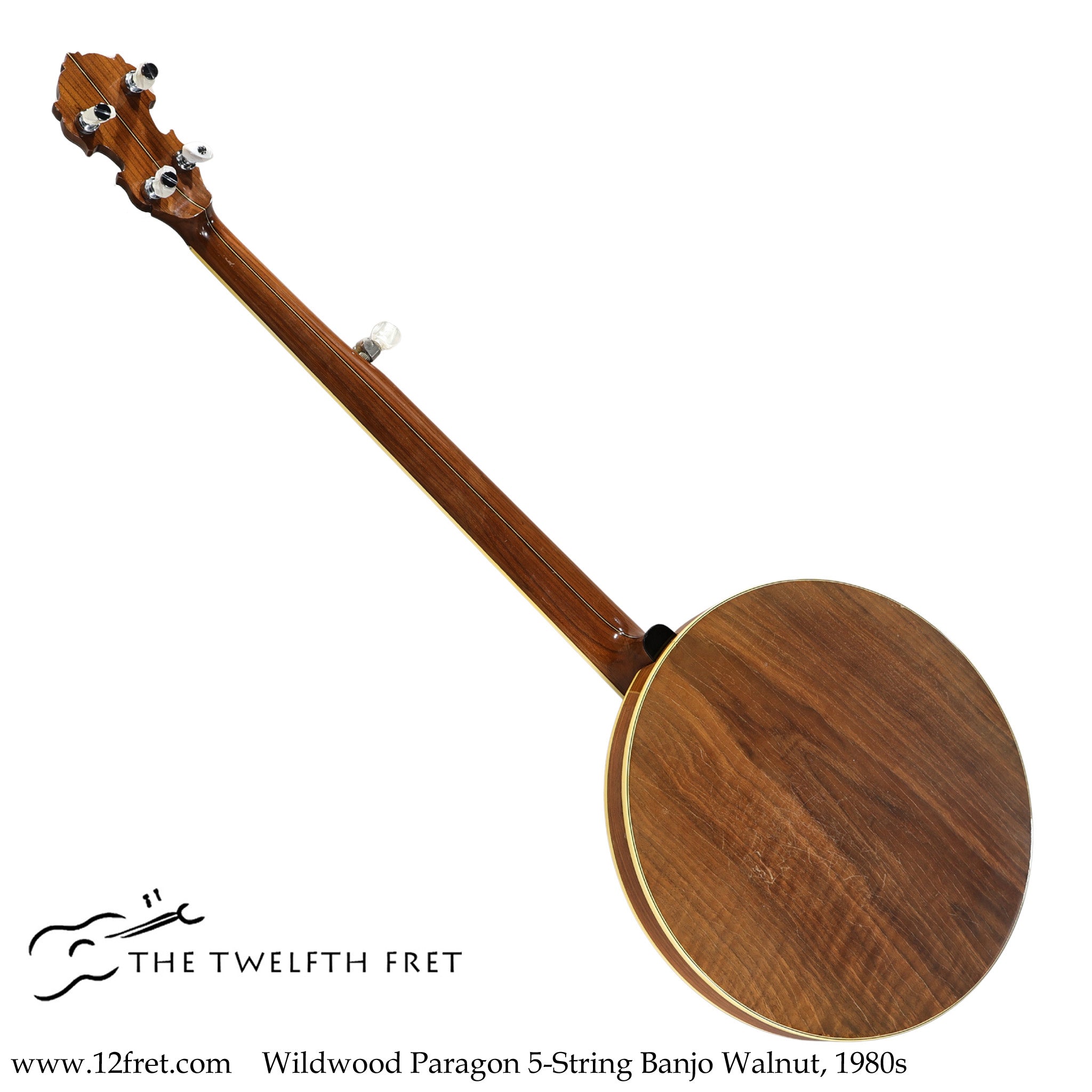 Wildwood Paragon 5-String Banjo Walnut, 1980s - The Twelfth Fret