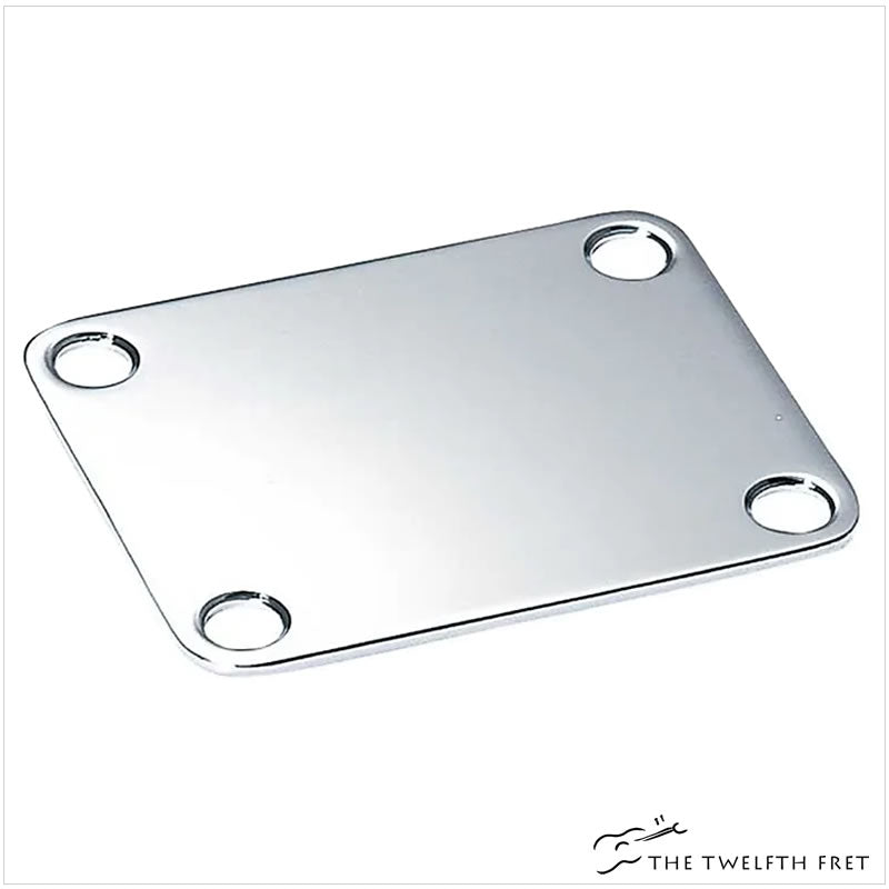 4 Hole Metal Neck Plate - The Twelfth Fret