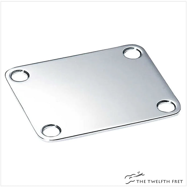 4 Hole Metal Neck Plate - The Twelfth Fret