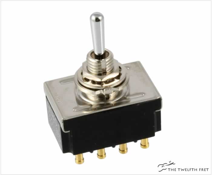 Allparts 4-Pole Mini Switch - The Twelfth Fret